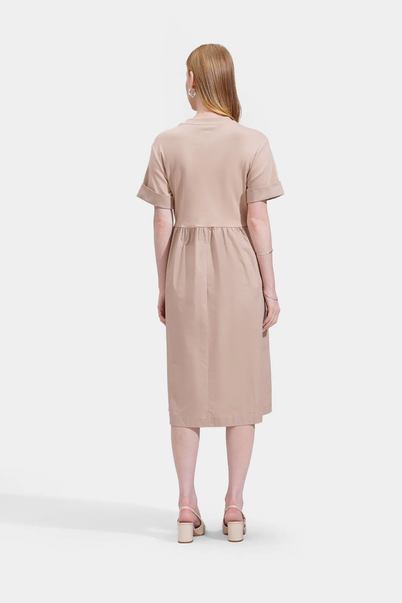 Hybrid Fit and Flare Dress