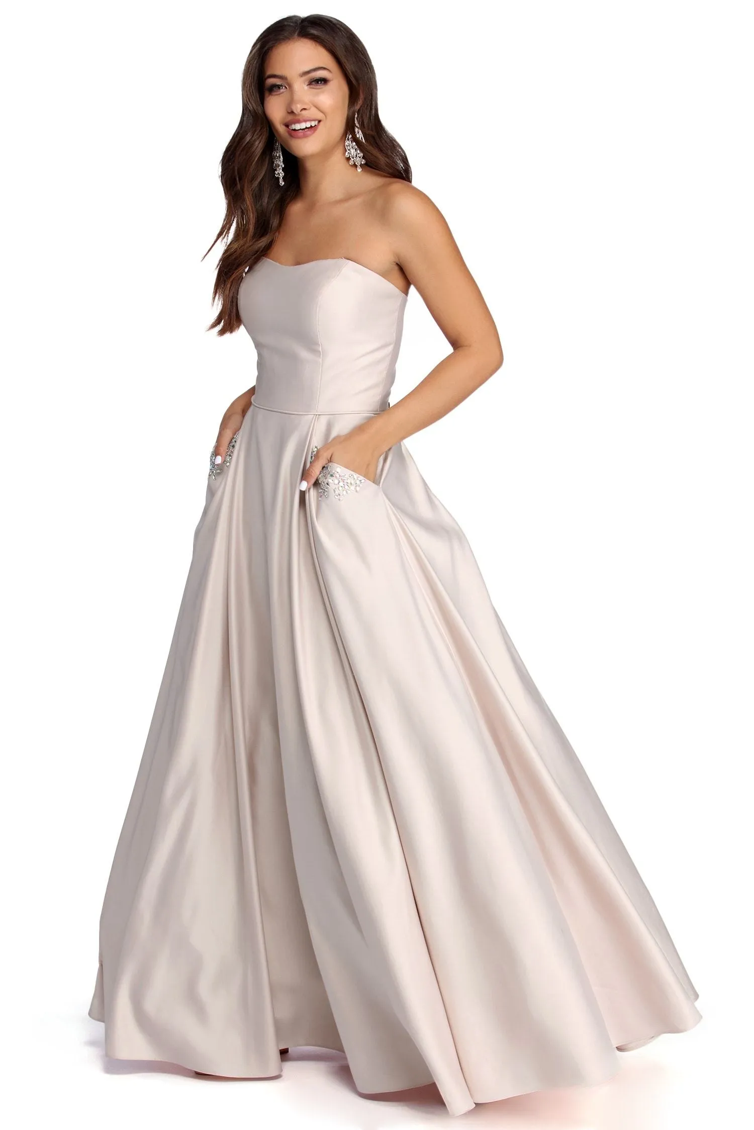 Josephine Formal Stylish Jewel Ball Gown