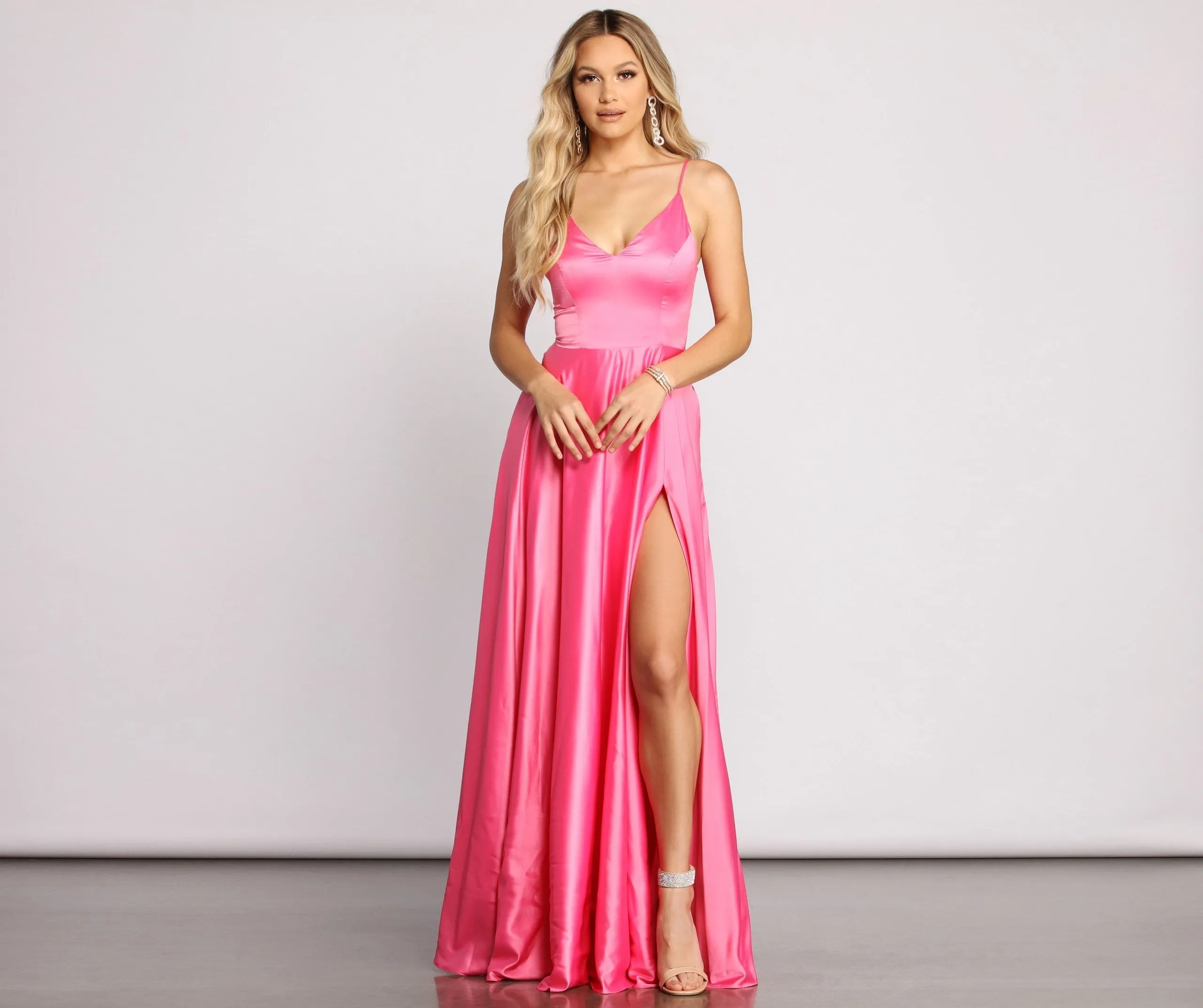 Juliet Formal Stylish High Slit Dress