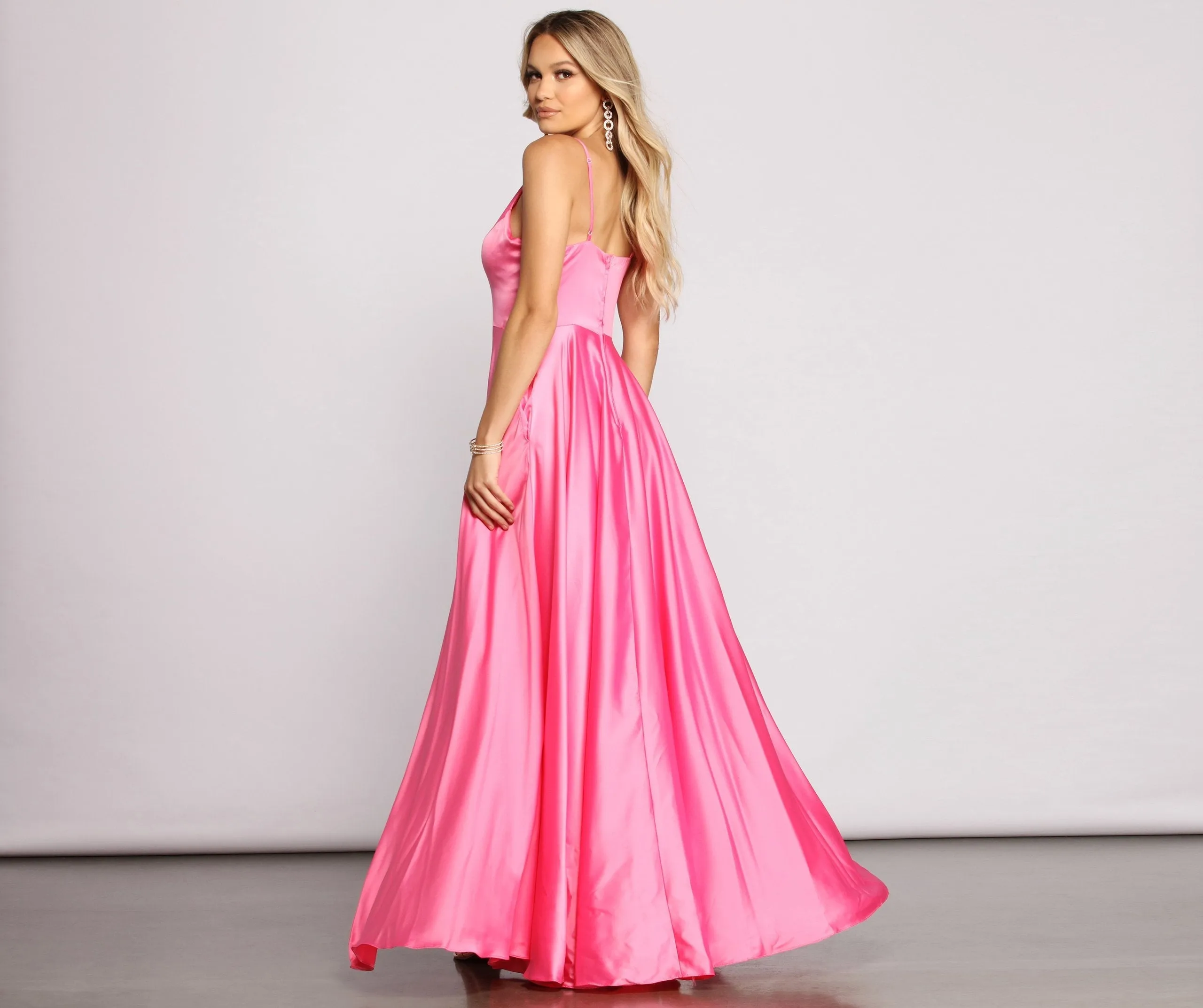 Juliet Formal Stylish High Slit Dress