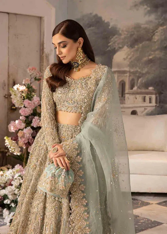 Kanwal Malik Wedding Festive Organza Hand Made Collection NAZRA