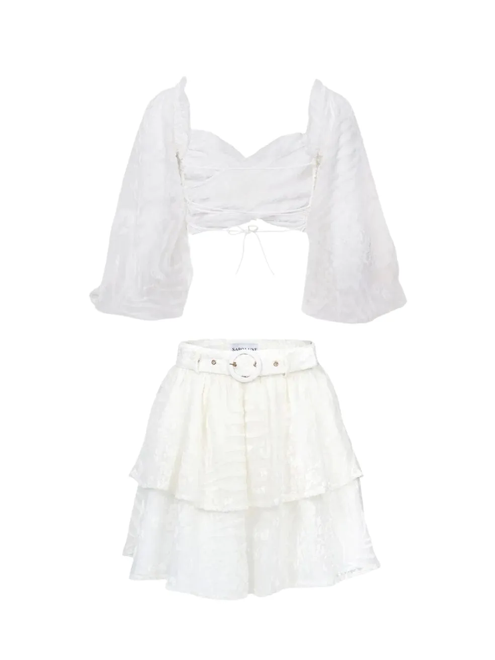 Kasia Mini Skirt and Off The Shoulder Top