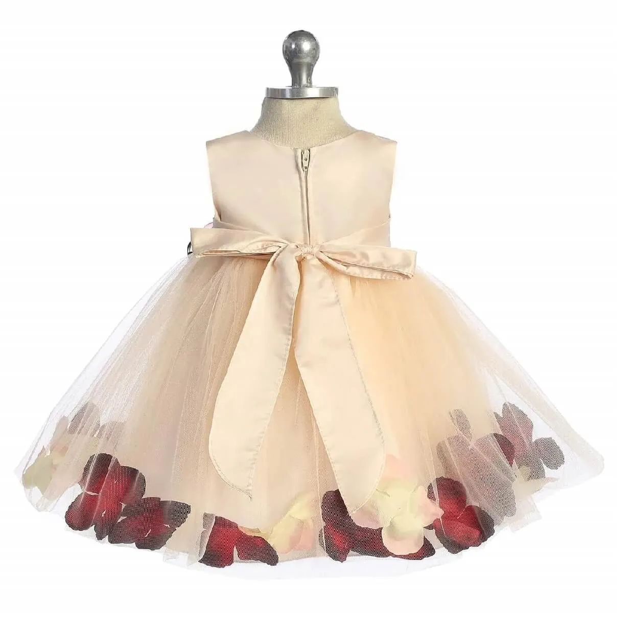 Kenza - Blush and Burgundy Petals