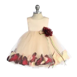 Kenza - Blush and Burgundy Petals
