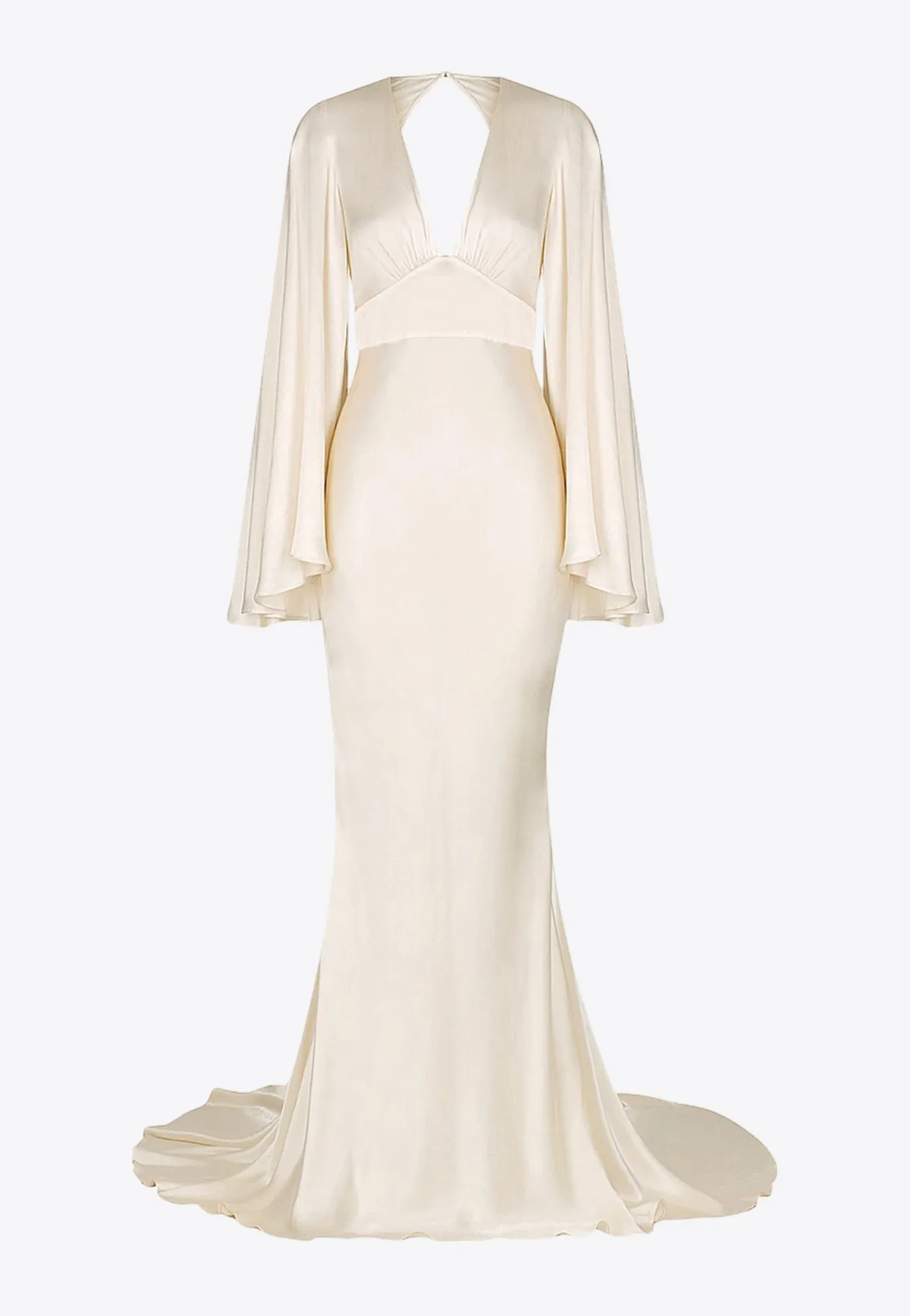 La Lune Backless Maxi Dress