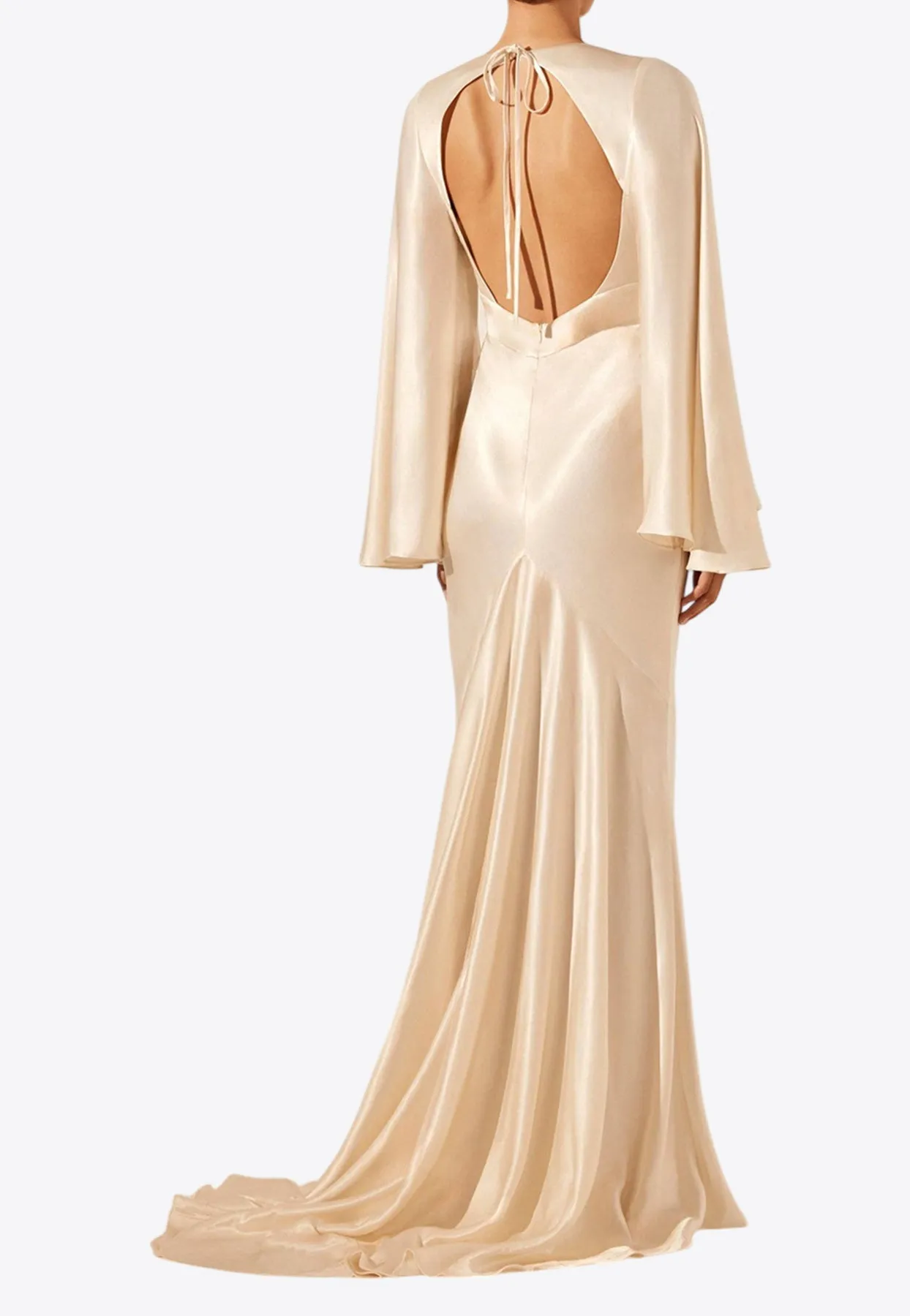 La Lune Backless Maxi Dress