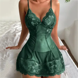 lace night dresses for woman plus size women's sleepwear evening dresses
