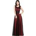 Le Le Appliques Mermaid Prom Dresses
