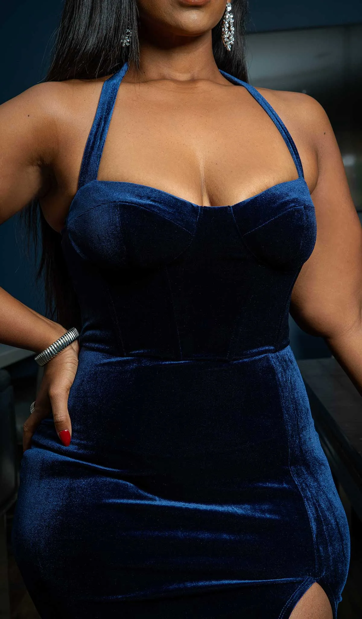 Lets Celebrate | Formal Halter dress by