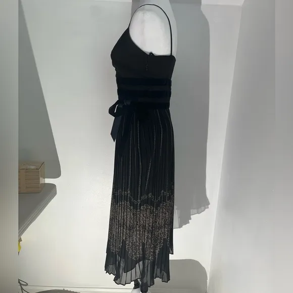 Loft - A line pleated dress