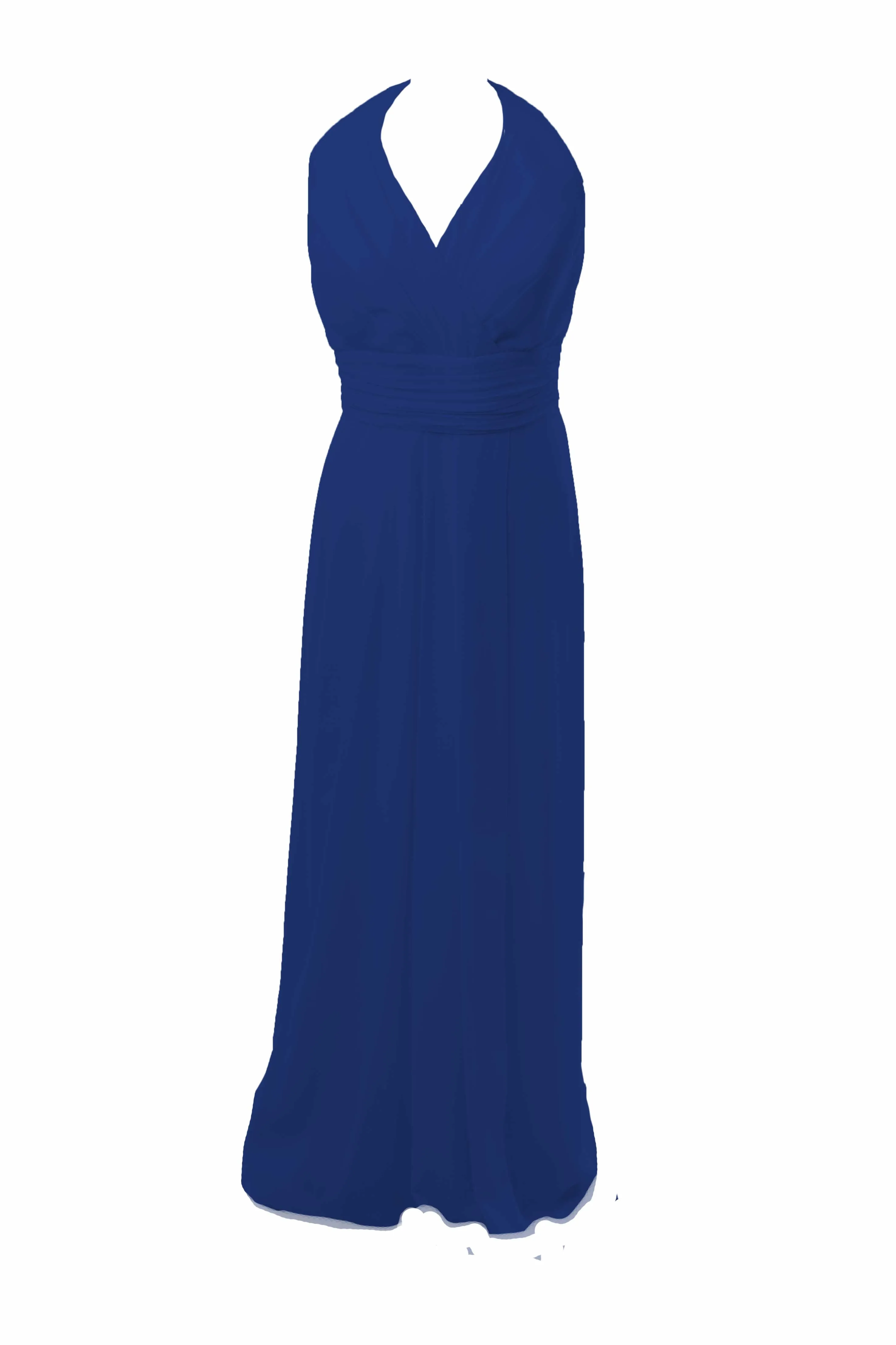 Long Halterneck Bridesmaid Dress