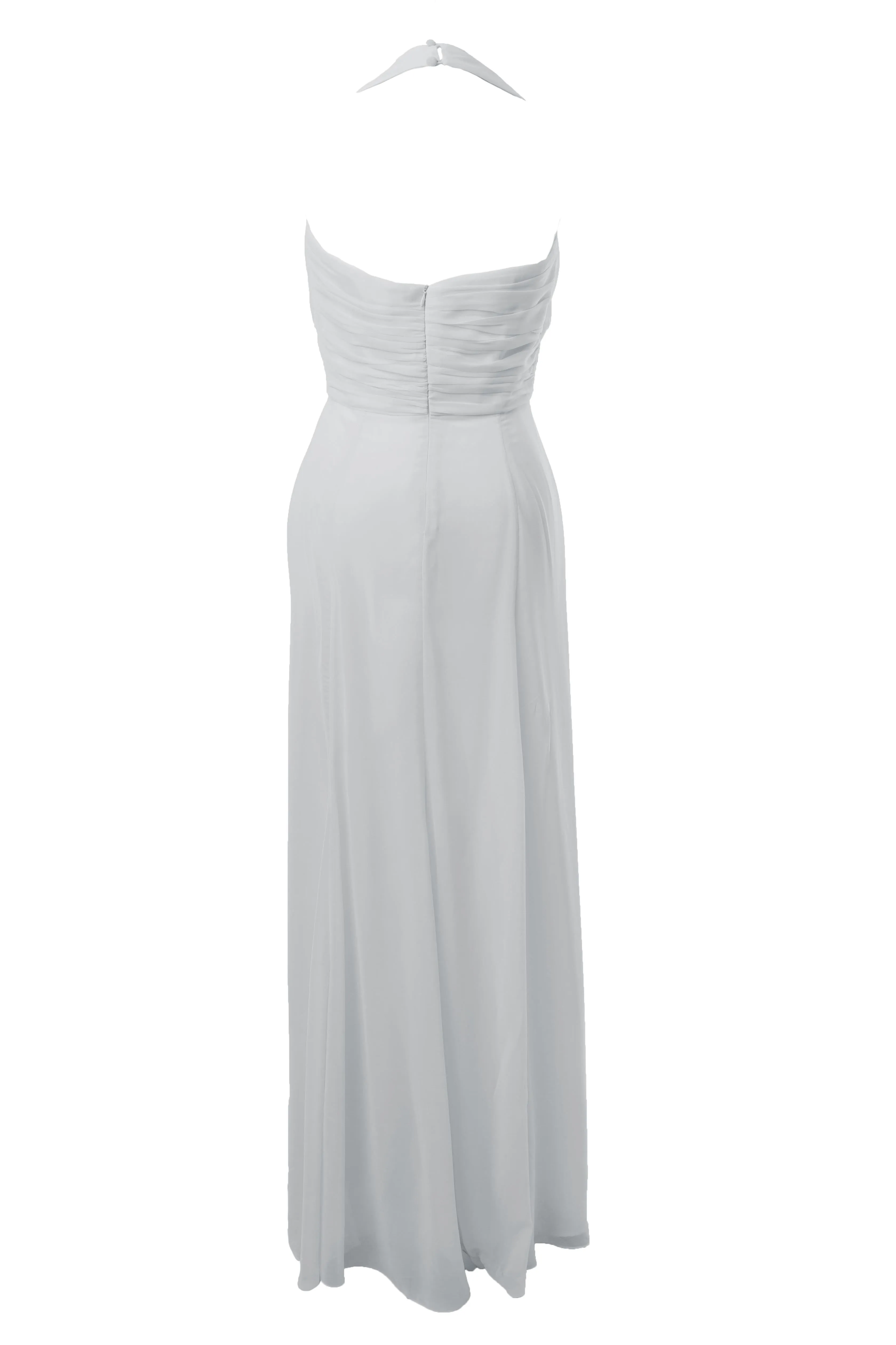 Long Halterneck Bridesmaid Dress