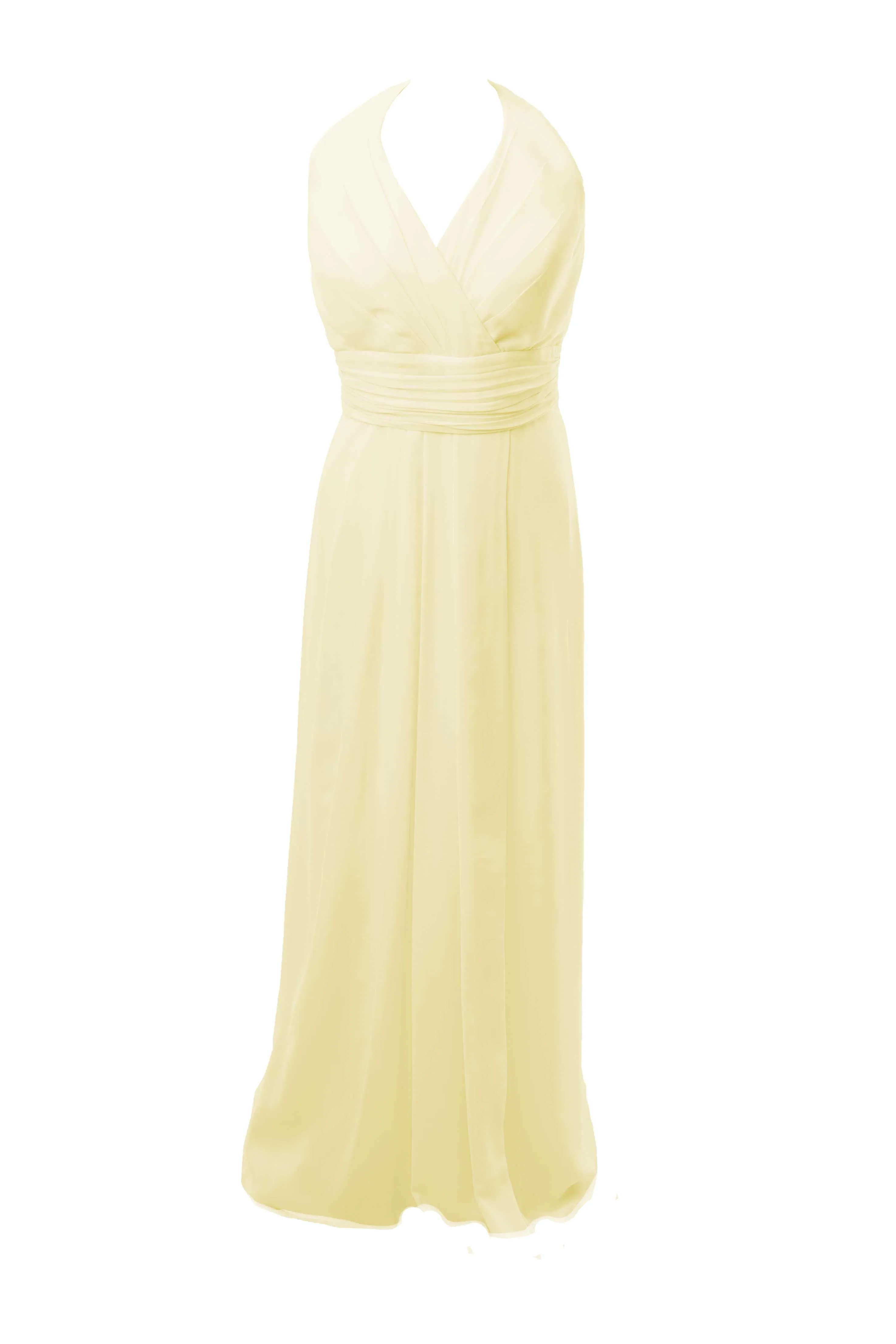Long Halterneck Bridesmaid Dress