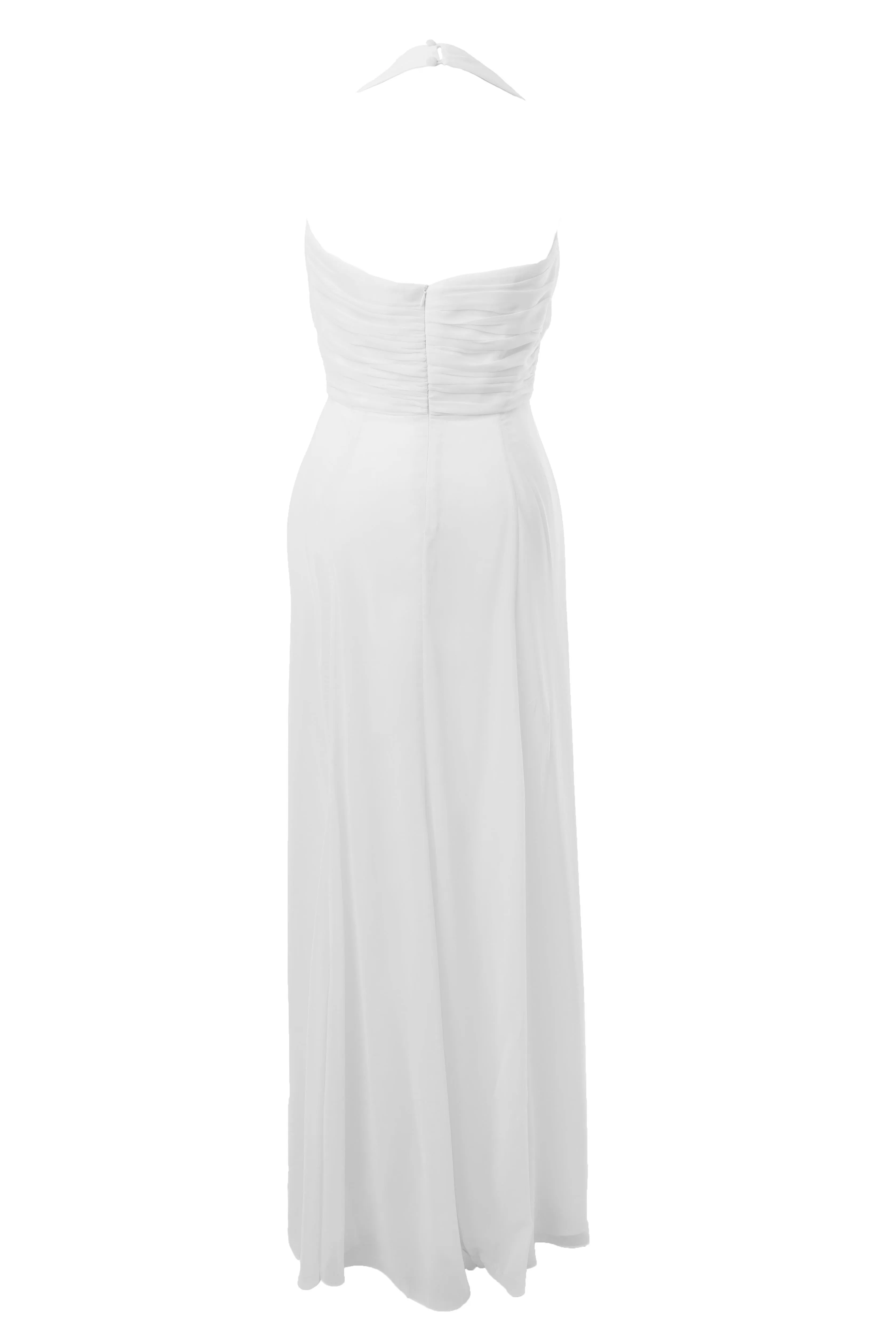 Long Halterneck Bridesmaid Dress