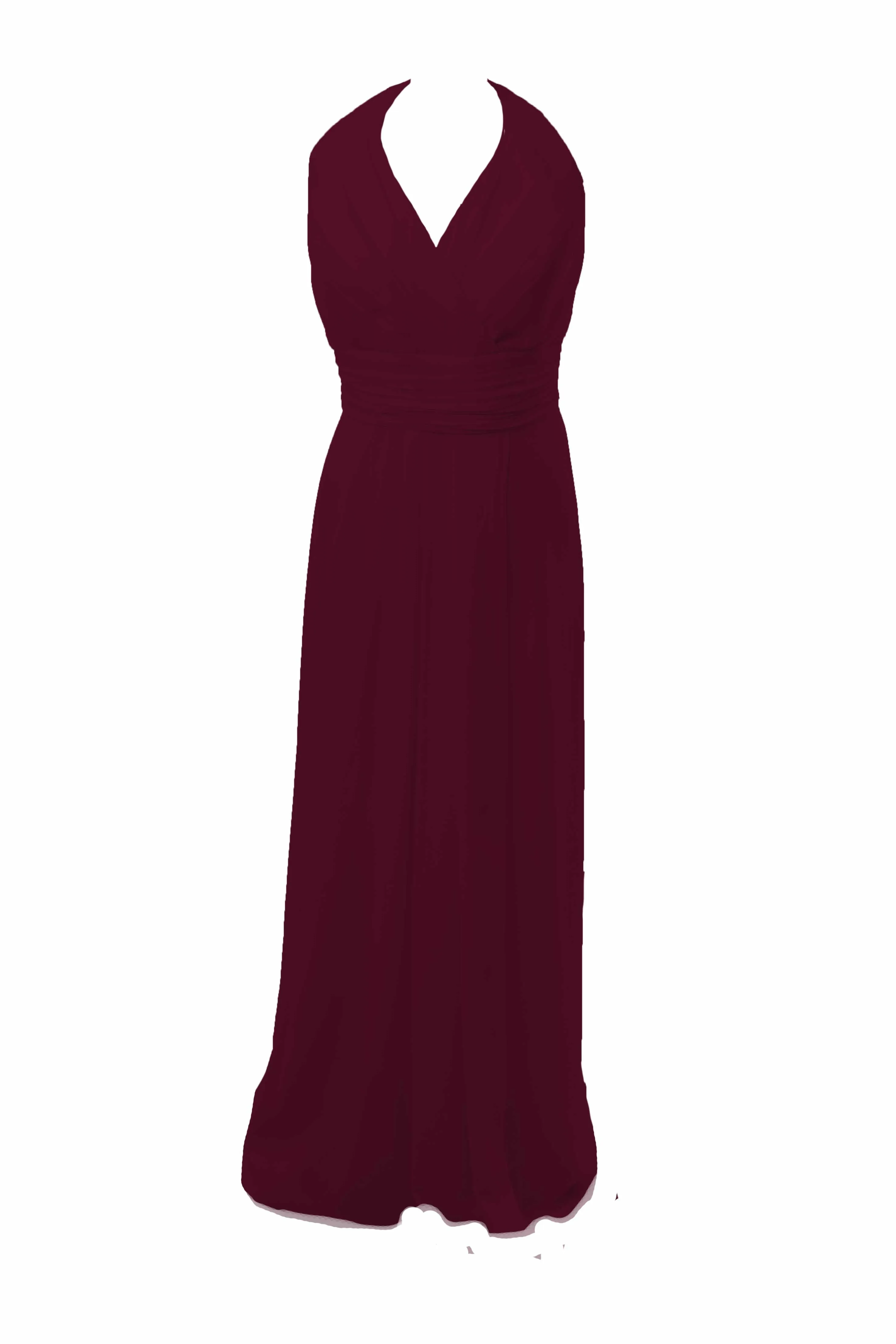 Long Halterneck Bridesmaid Dress