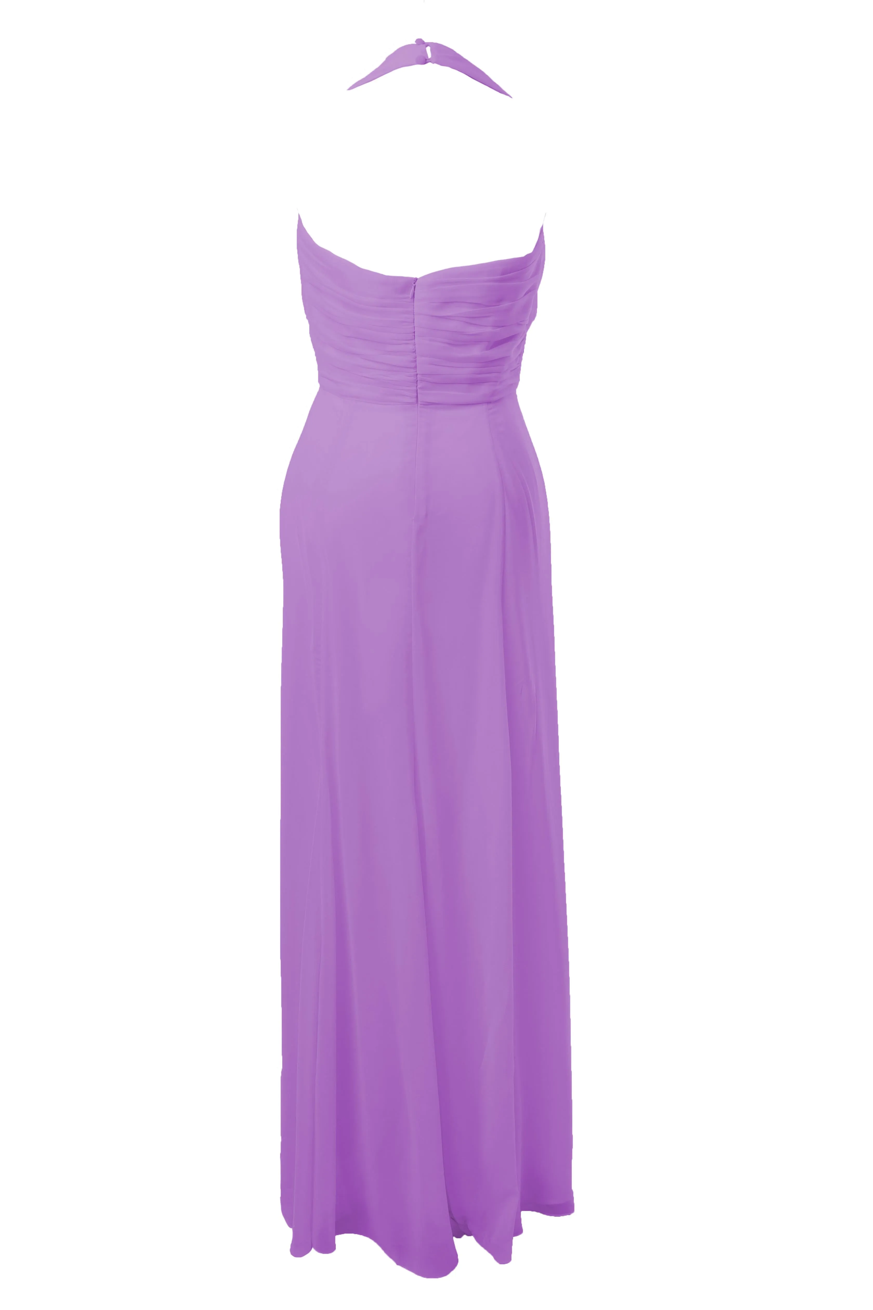 Long Halterneck Bridesmaid Dress