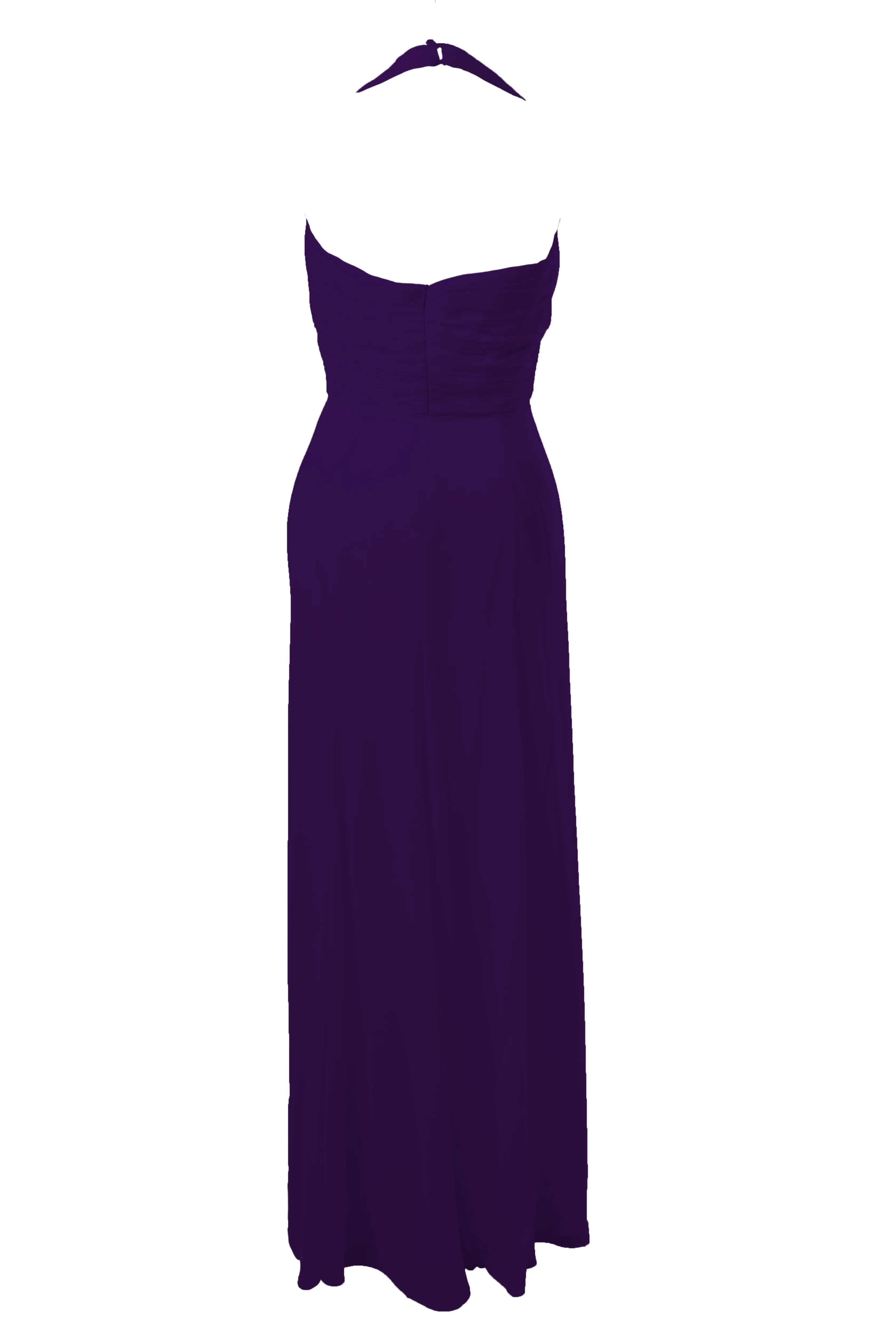 Long Halterneck Bridesmaid Dress