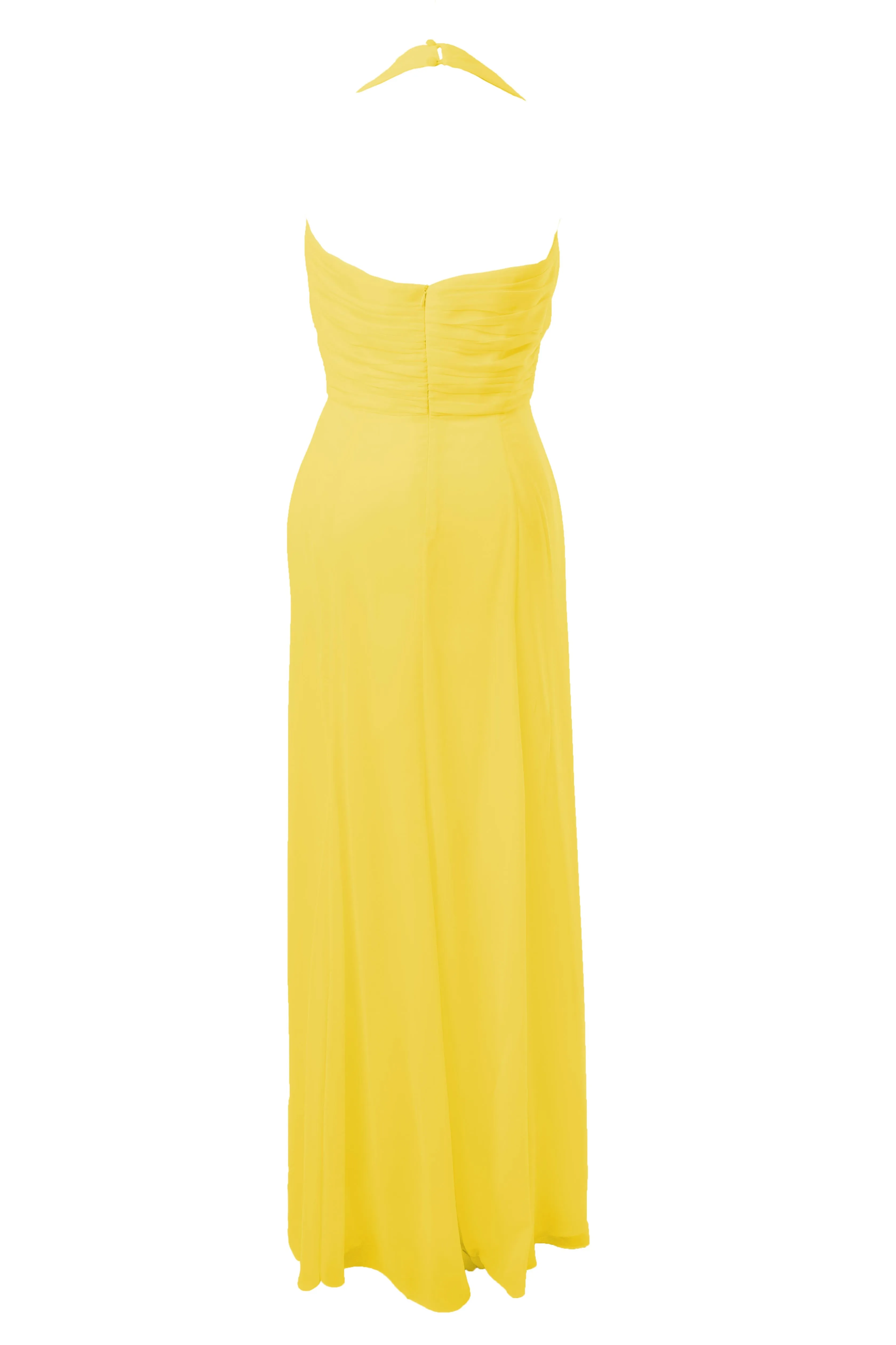 Long Halterneck Bridesmaid Dress