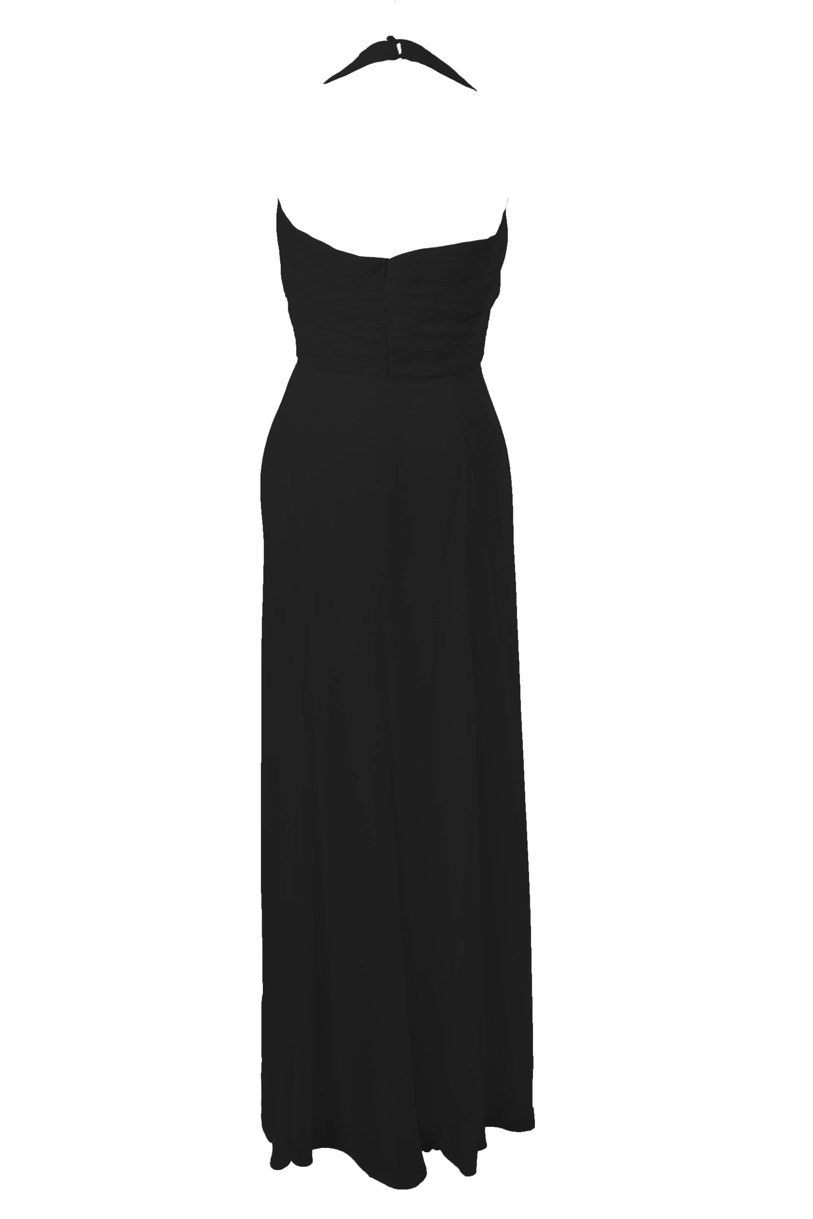 Long Halterneck Bridesmaid Dress