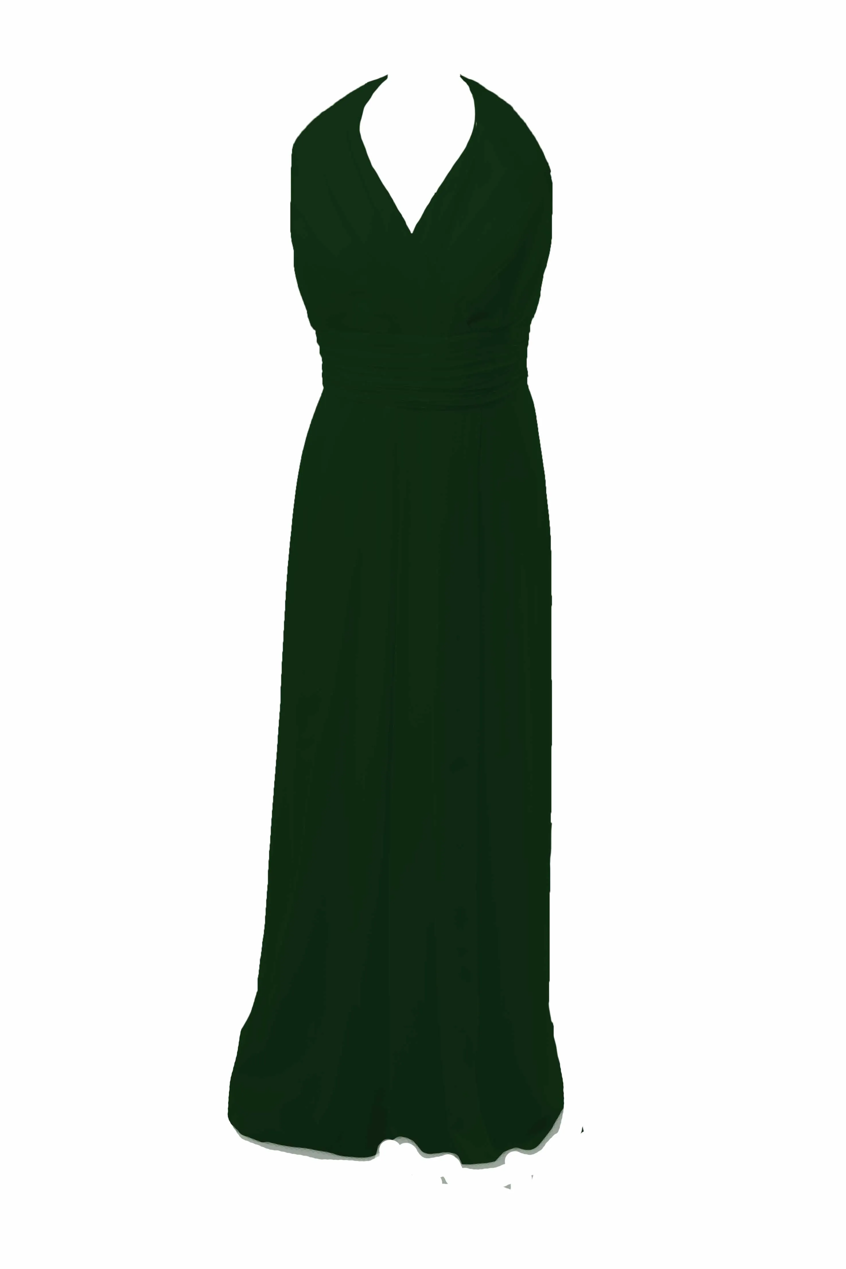 Long Halterneck Bridesmaid Dress