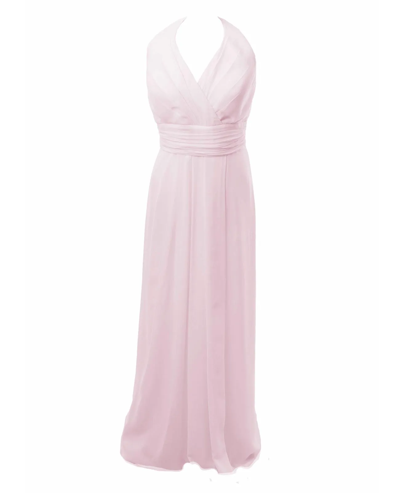 Long Halterneck Bridesmaid Dress