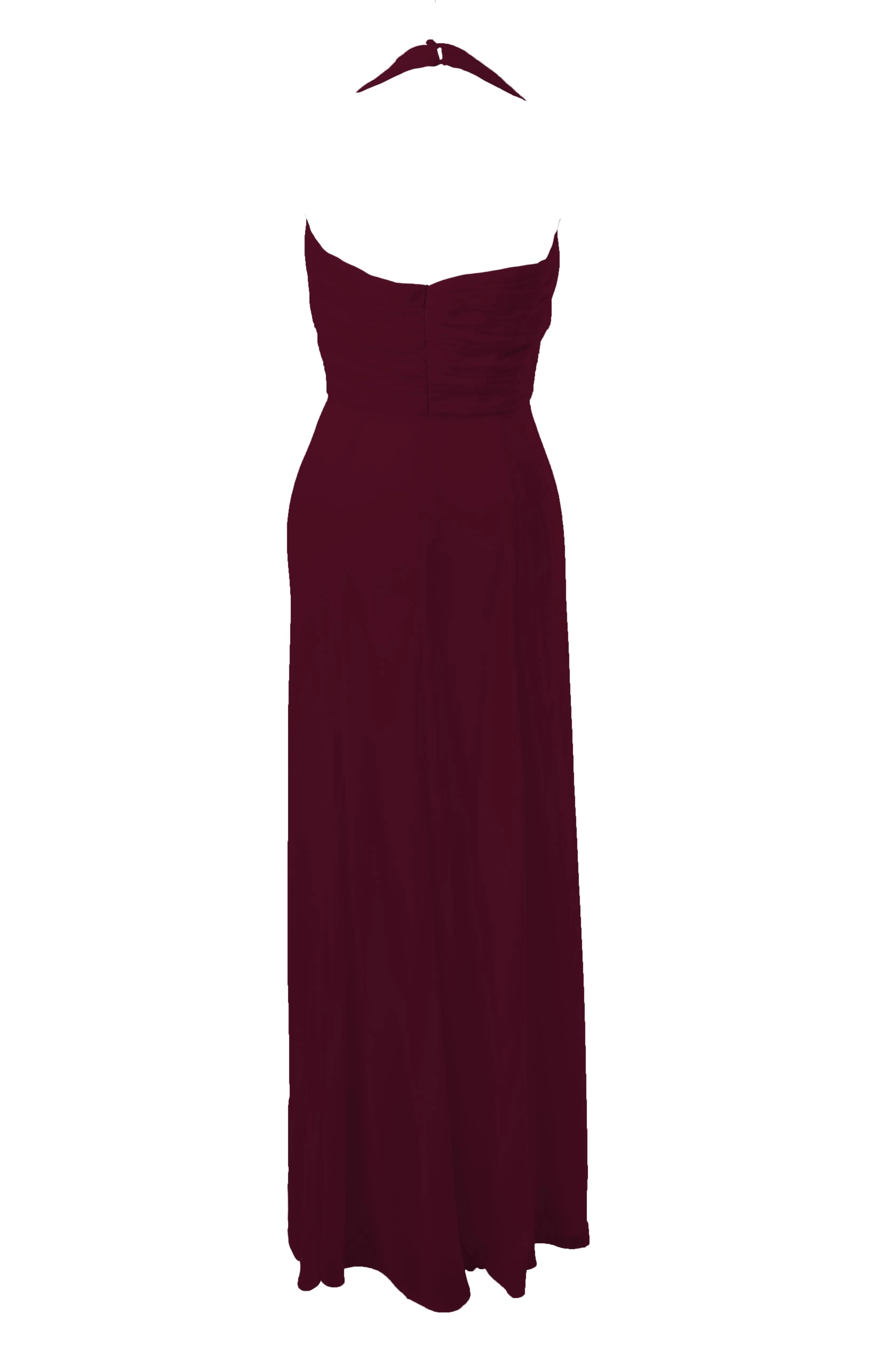 Long Halterneck Bridesmaid Dress
