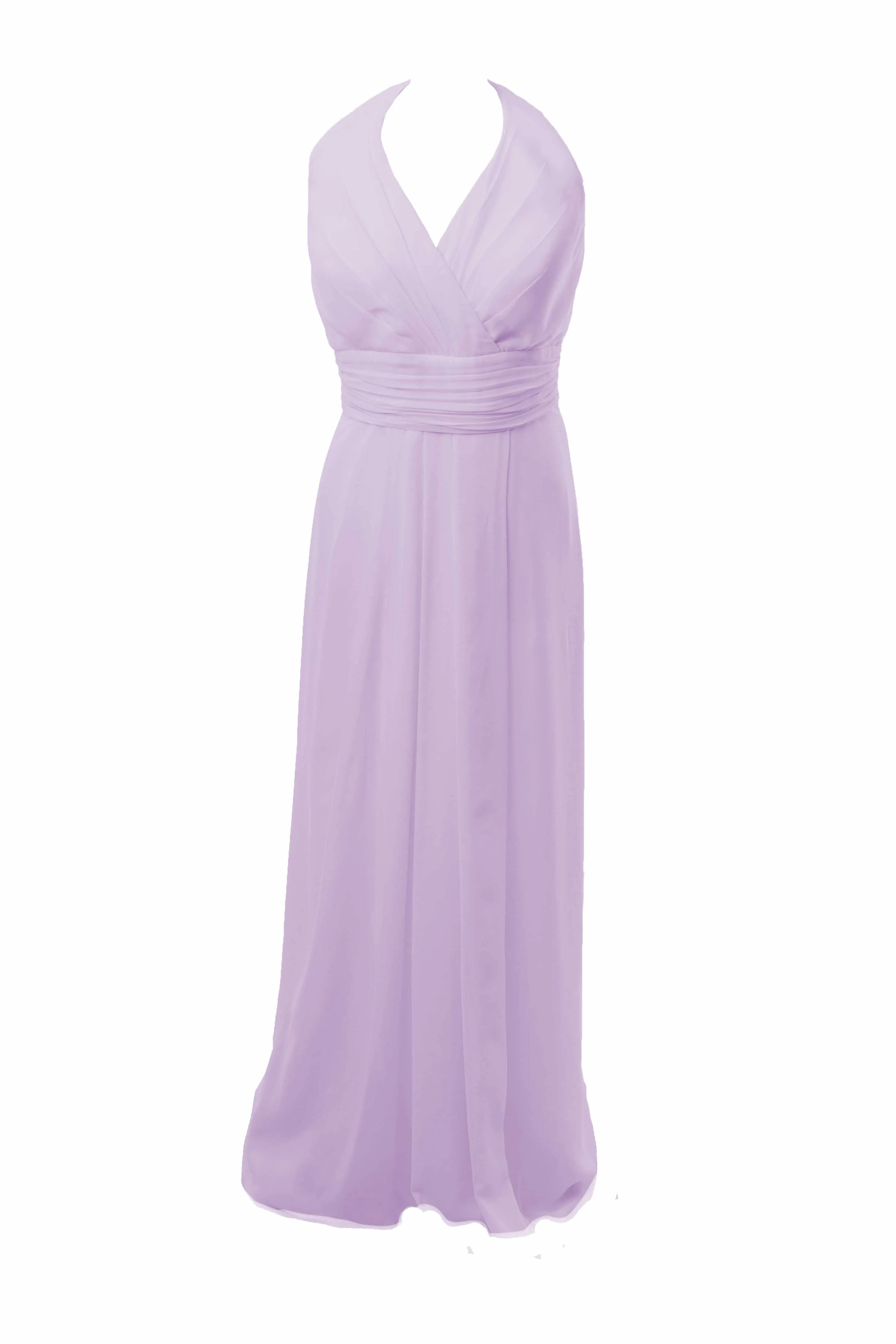 Long Halterneck Bridesmaid Dress
