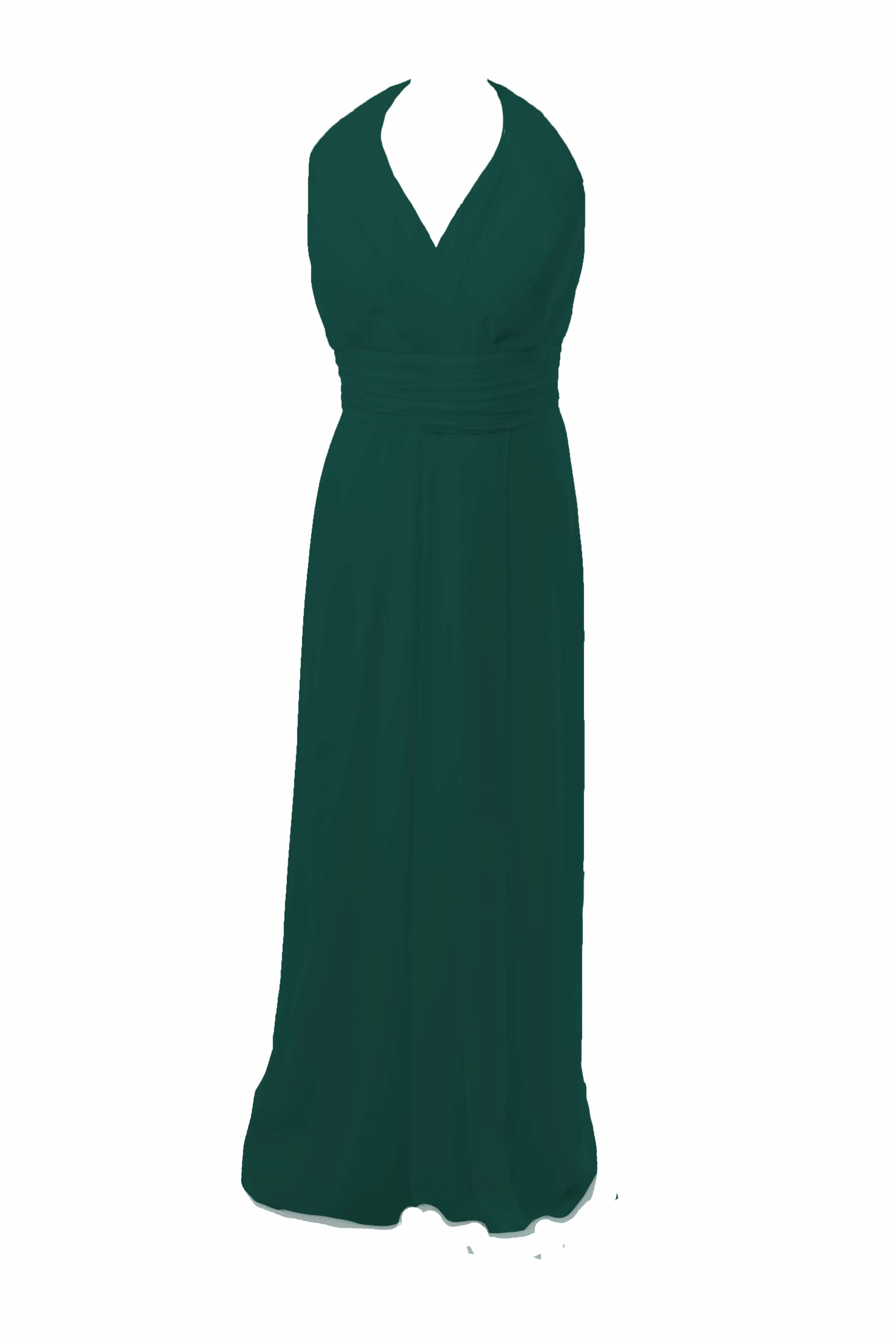 Long Halterneck Bridesmaid Dress