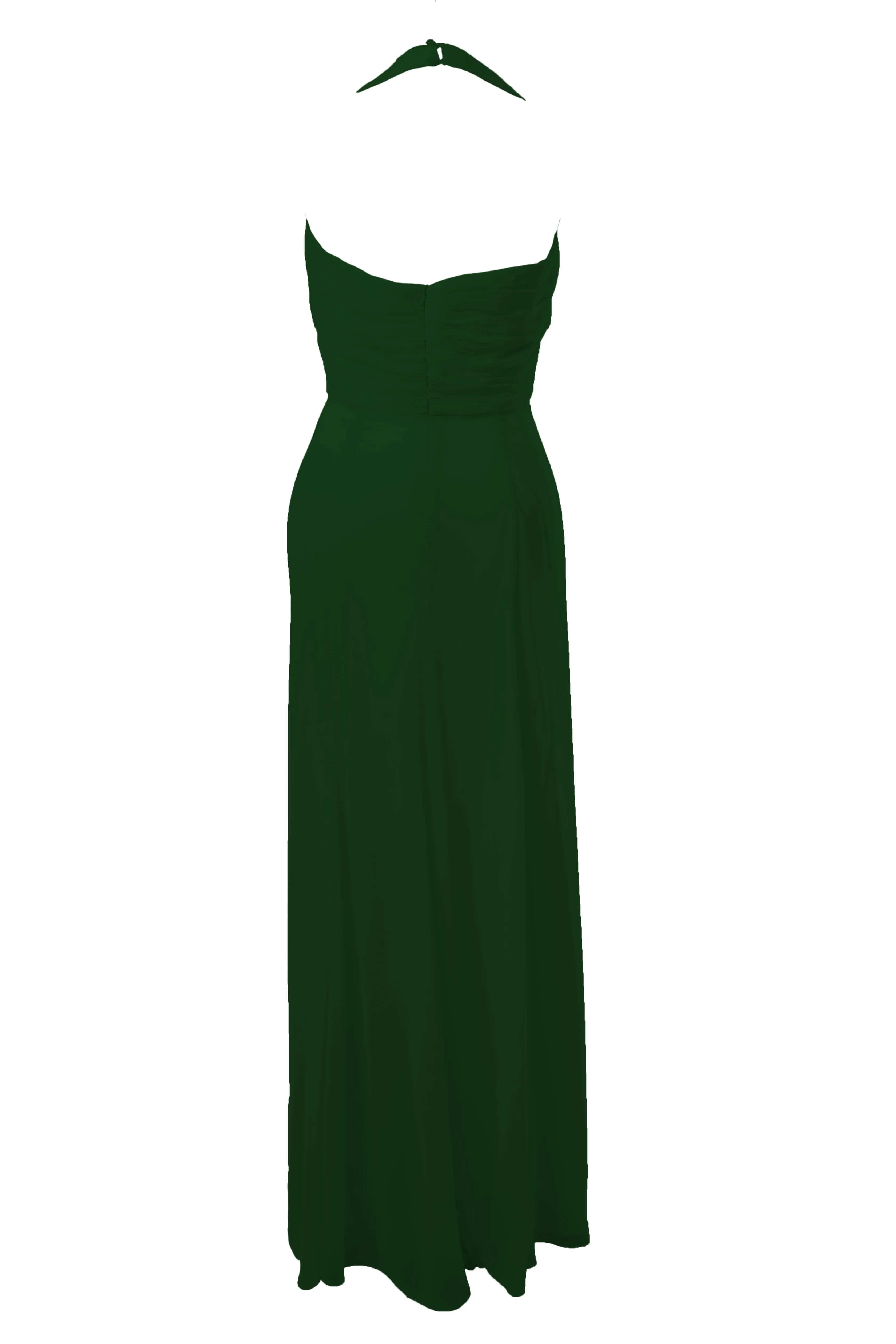 Long Halterneck Bridesmaid Dress