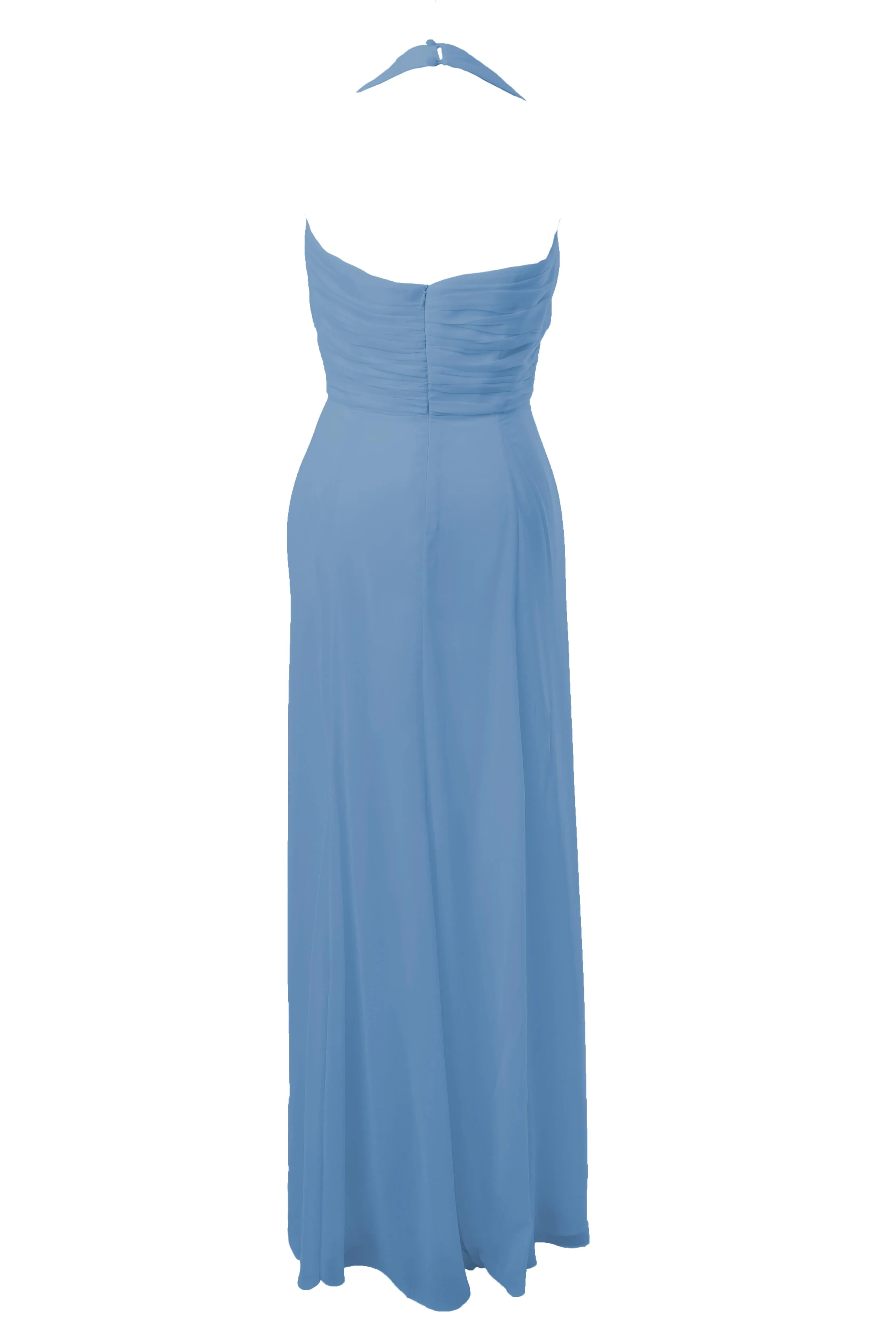 Long Halterneck Bridesmaid Dress