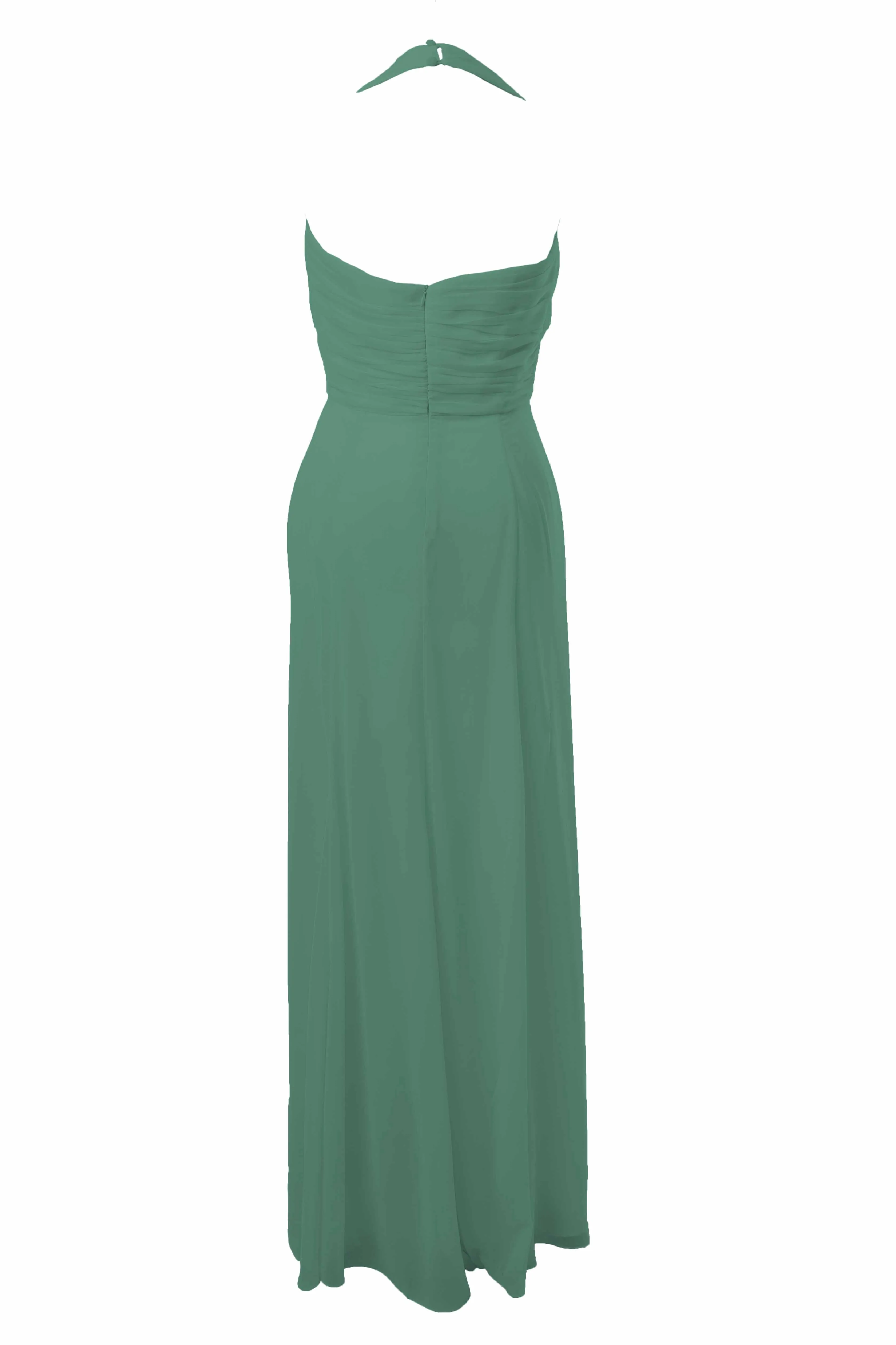 Long Halterneck Bridesmaid Dress