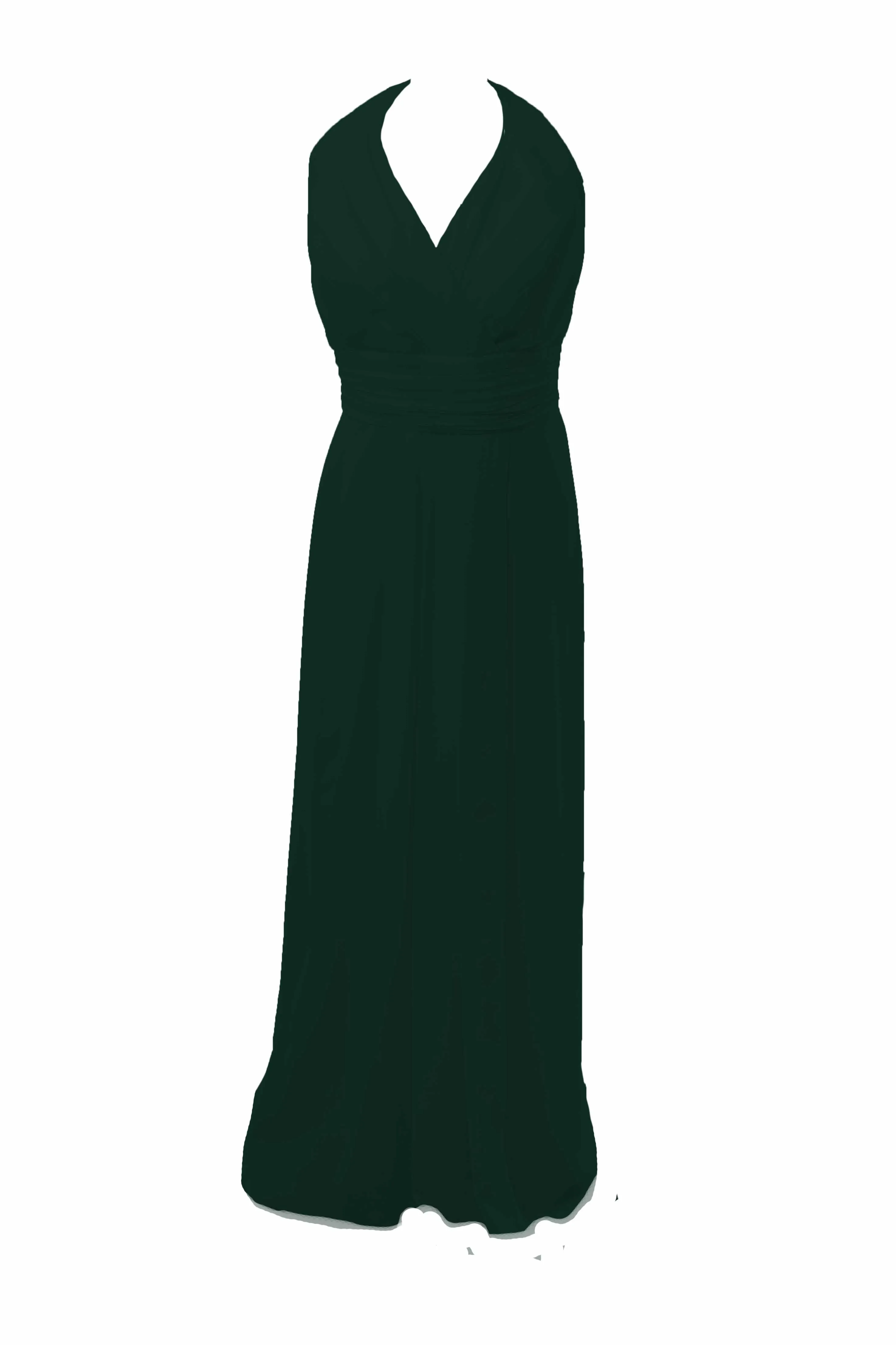 Long Halterneck Bridesmaid Dress