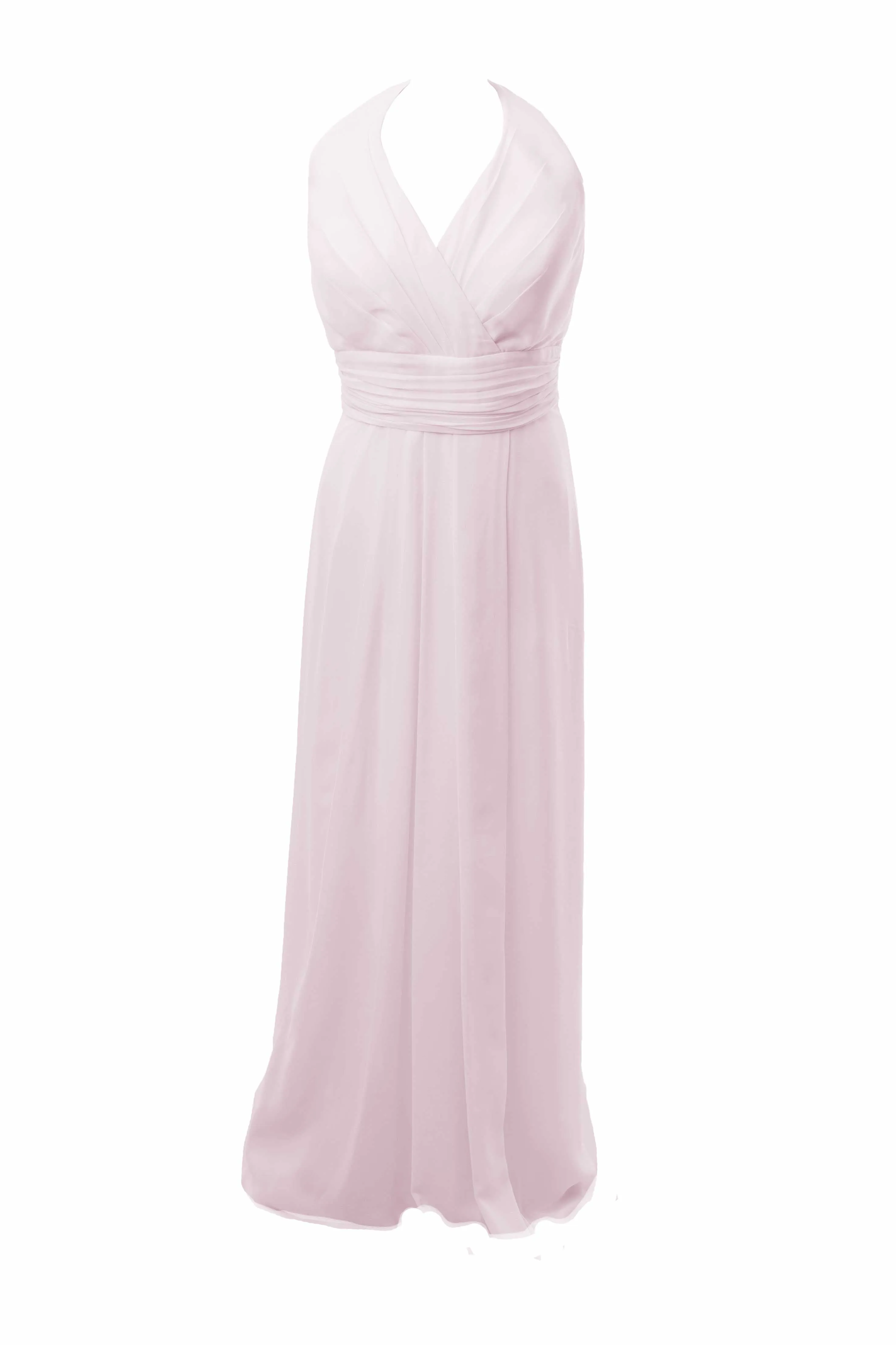 Long Halterneck Bridesmaid Dress