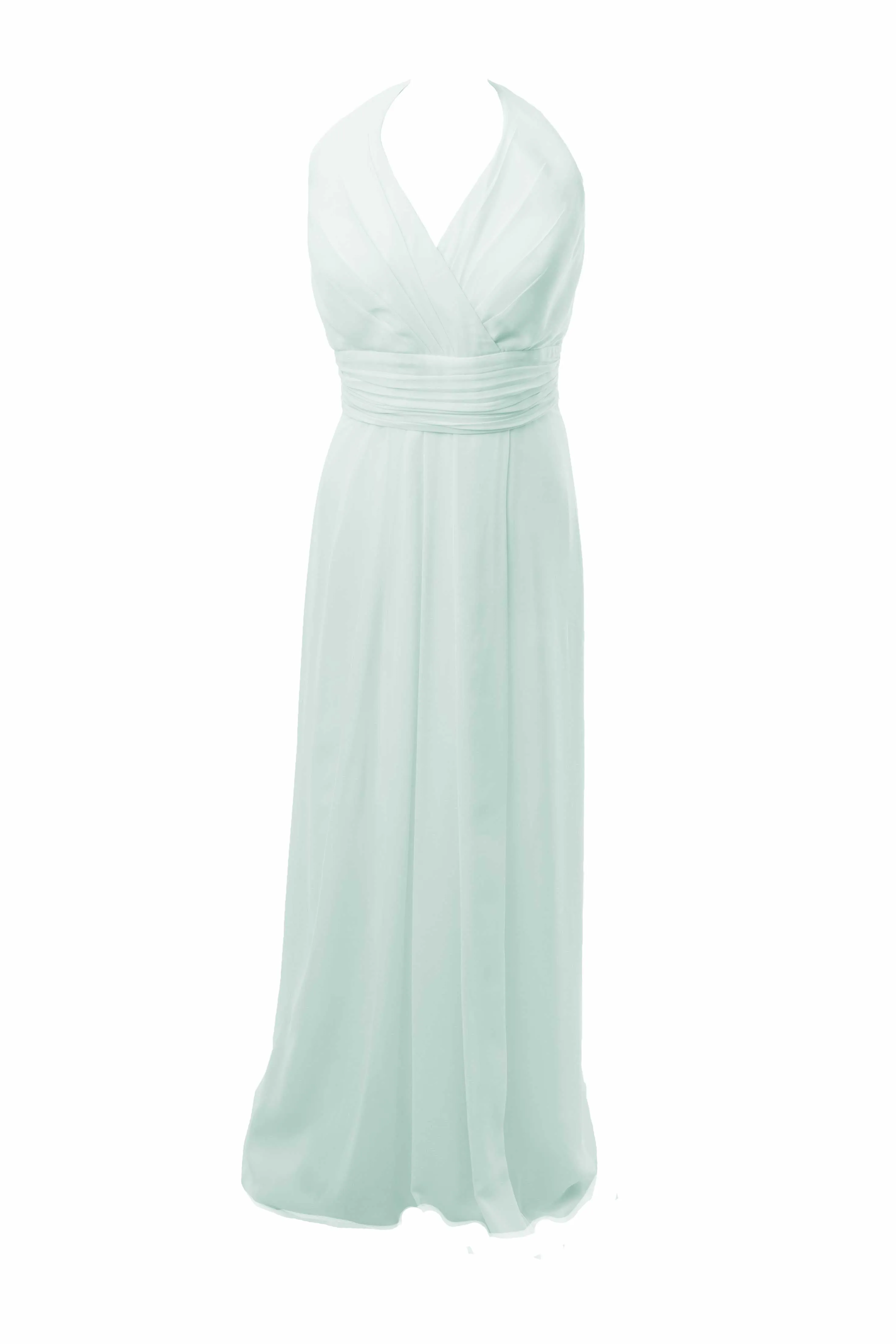 Long Halterneck Bridesmaid Dress