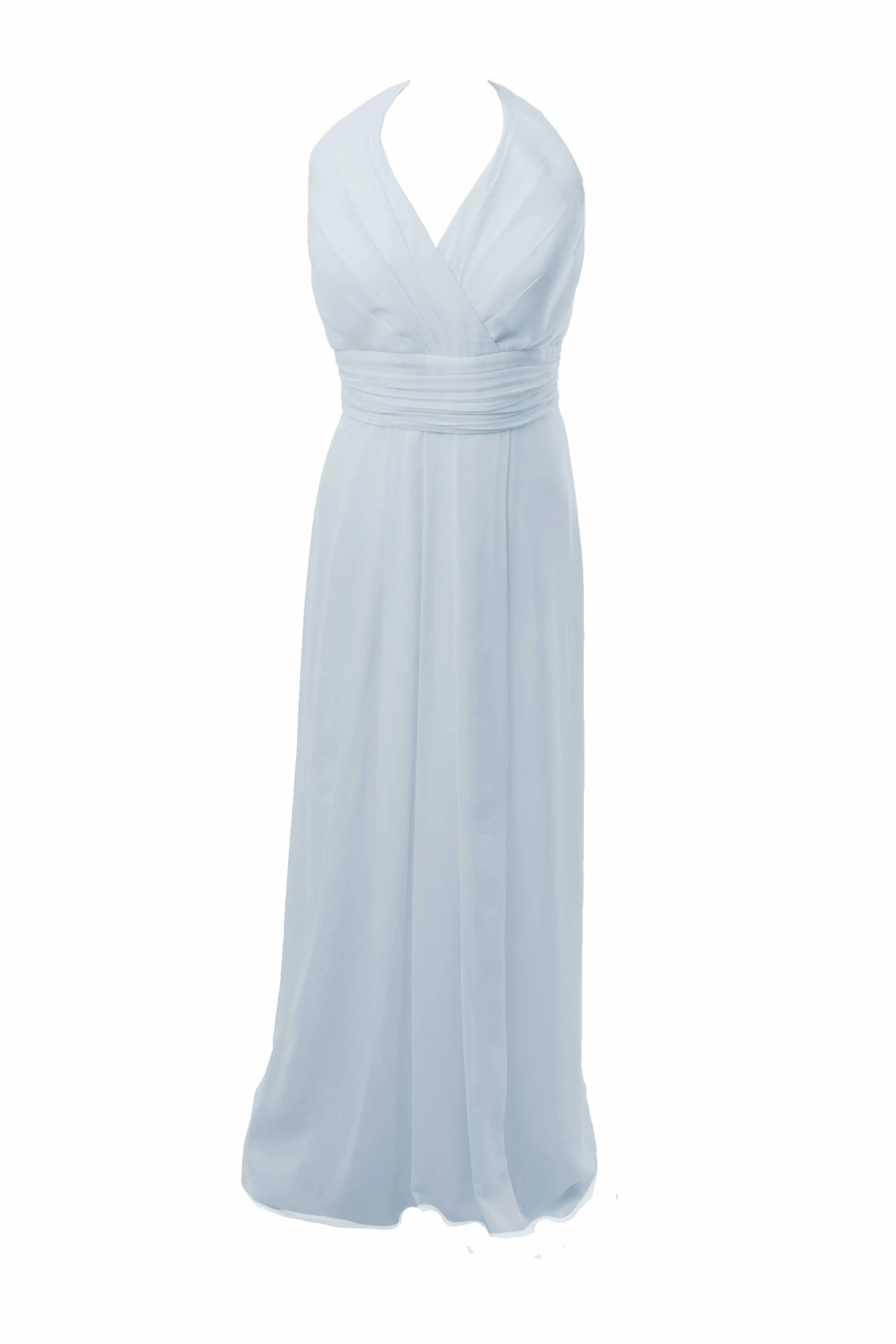 Long Halterneck Bridesmaid Dress