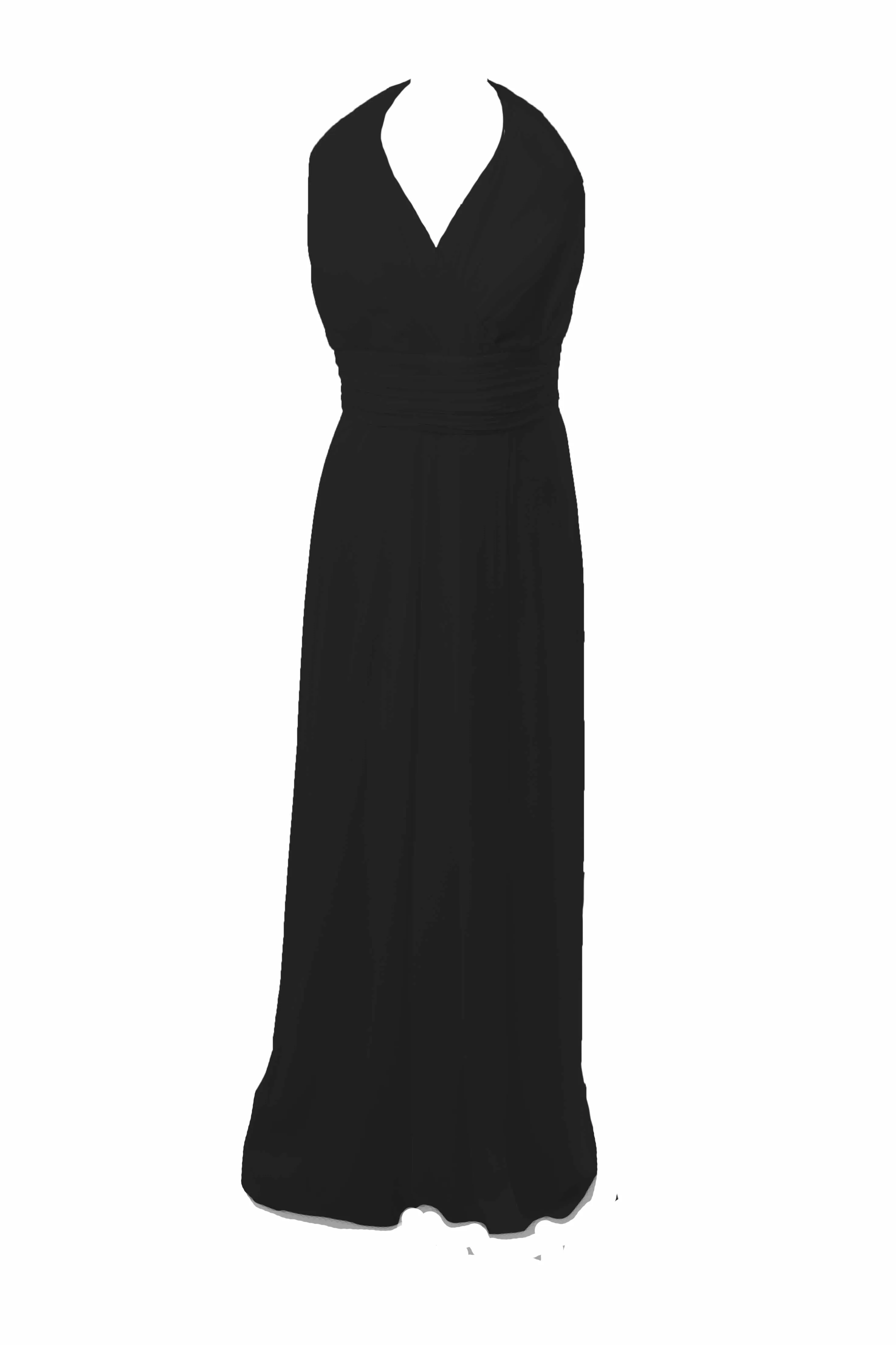 Long Halterneck Bridesmaid Dress