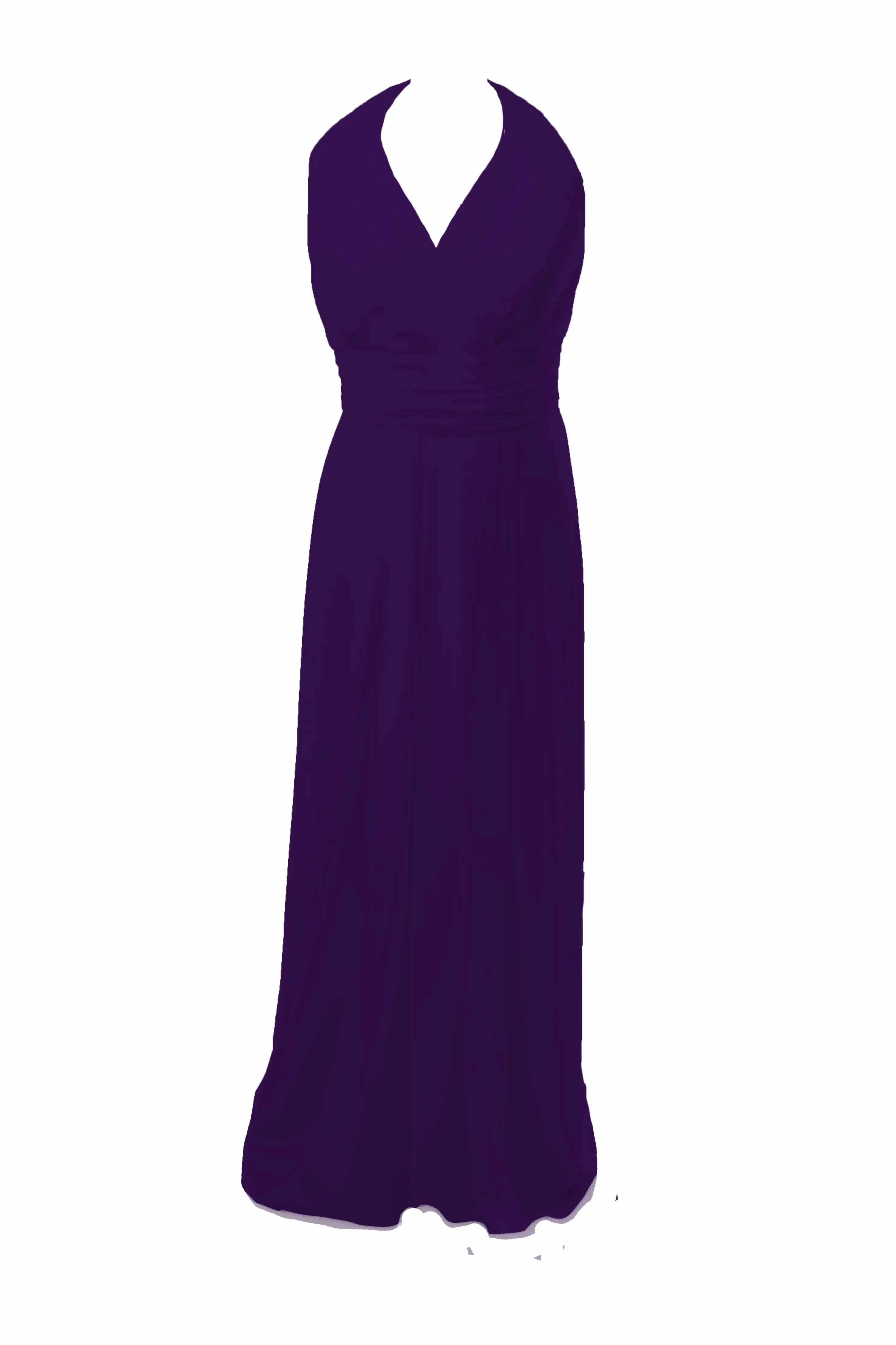 Long Halterneck Bridesmaid Dress