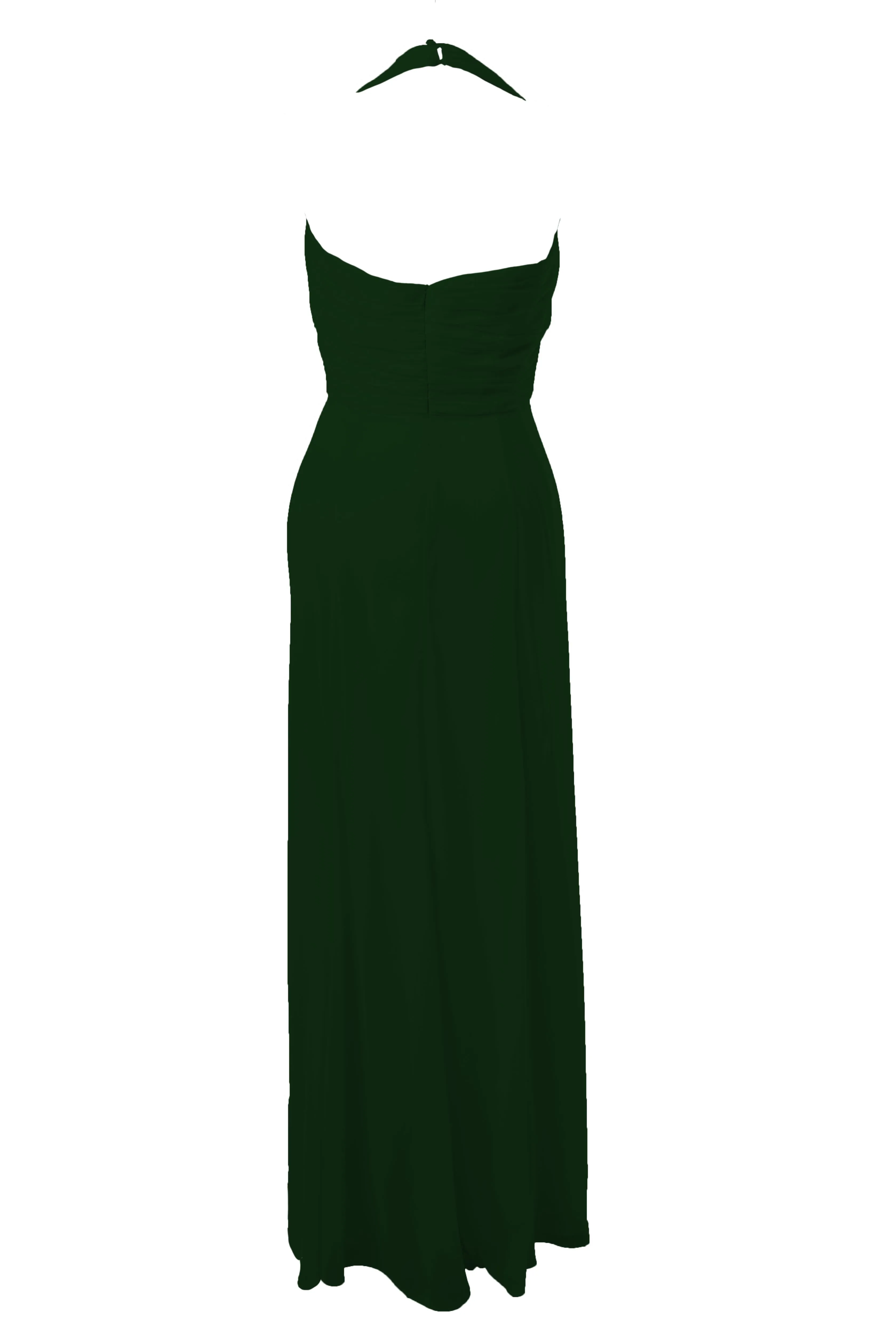 Long Halterneck Bridesmaid Dress