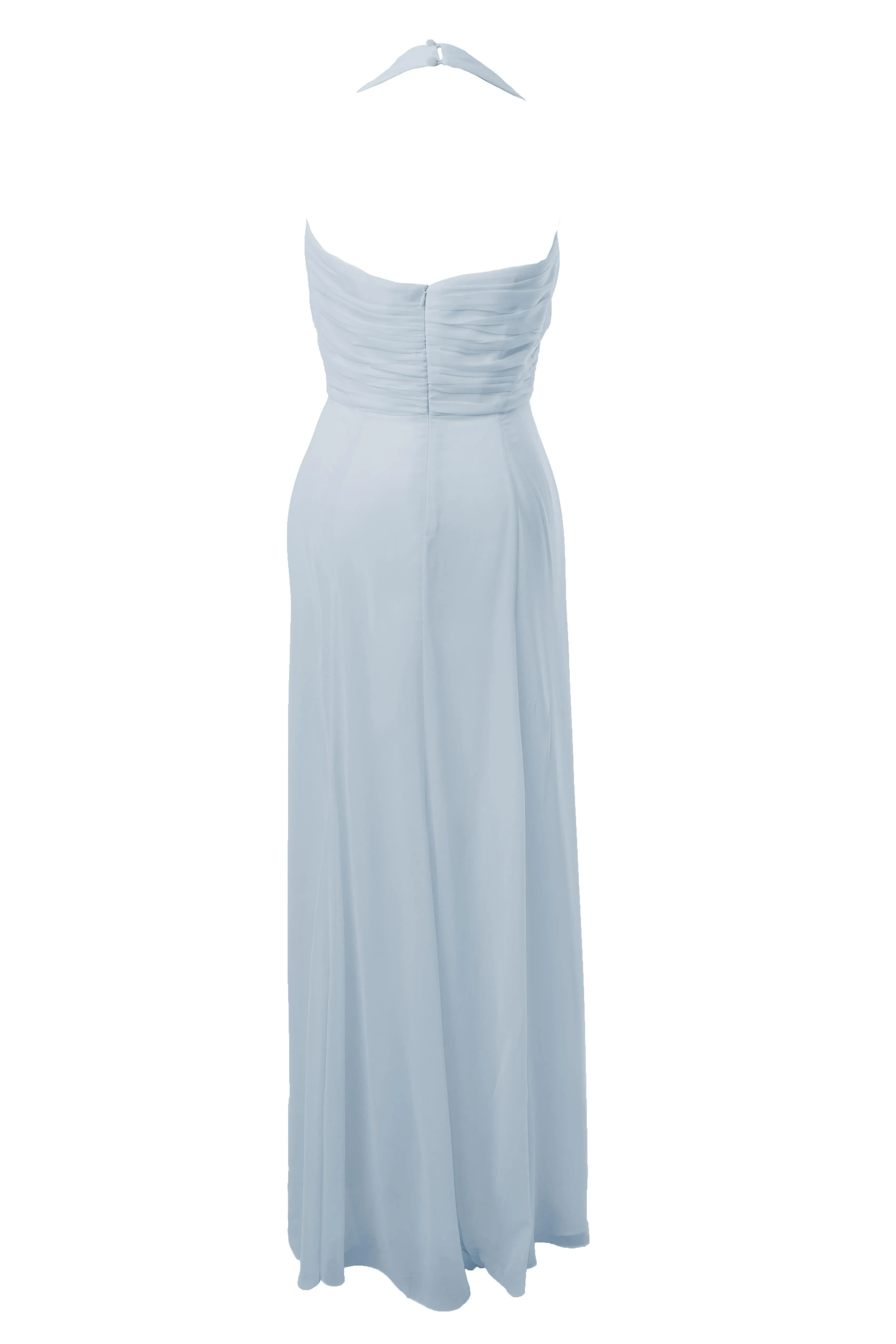 Long Halterneck Bridesmaid Dress