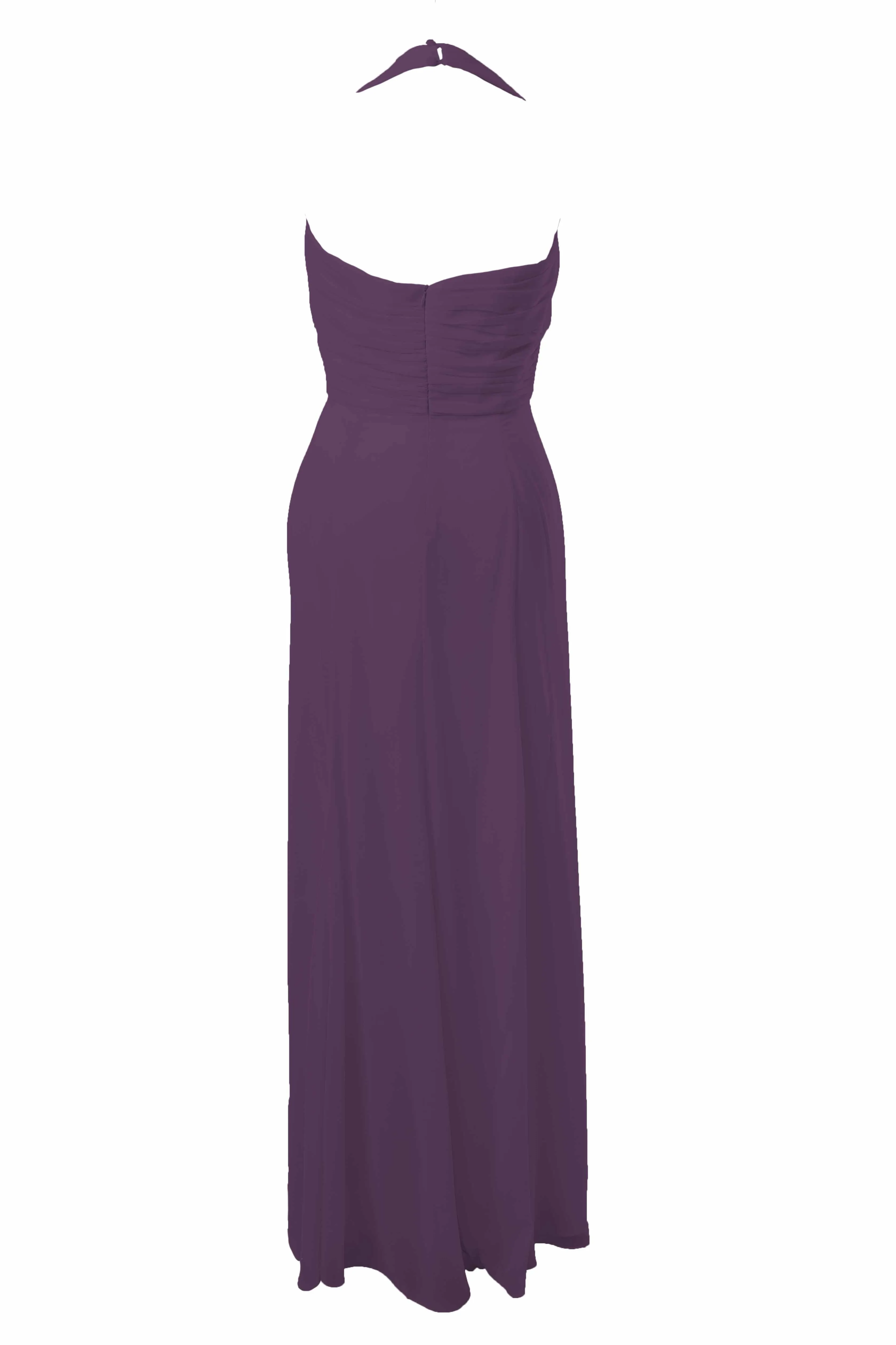 Long Halterneck Bridesmaid Dress