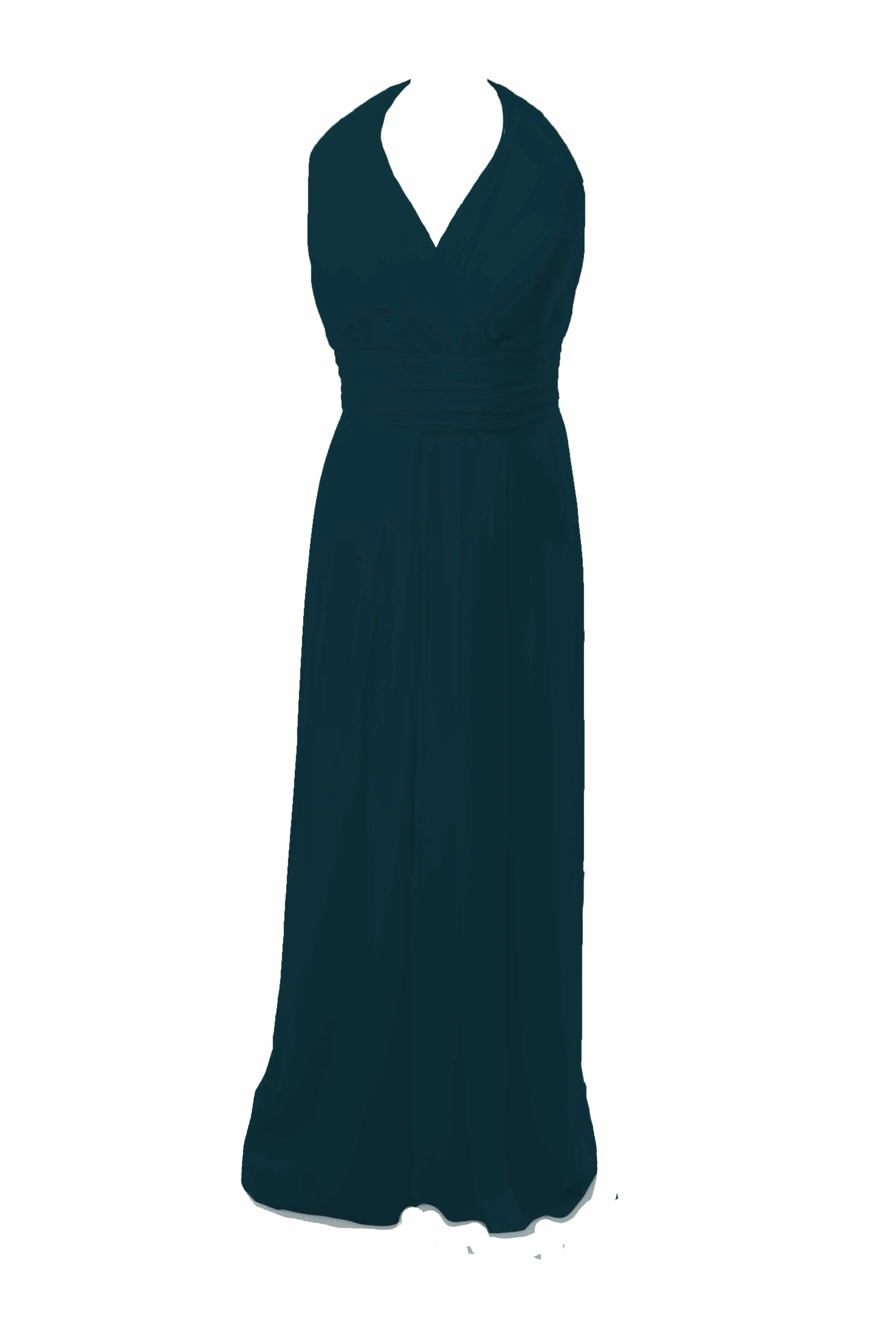 Long Halterneck Bridesmaid Dress