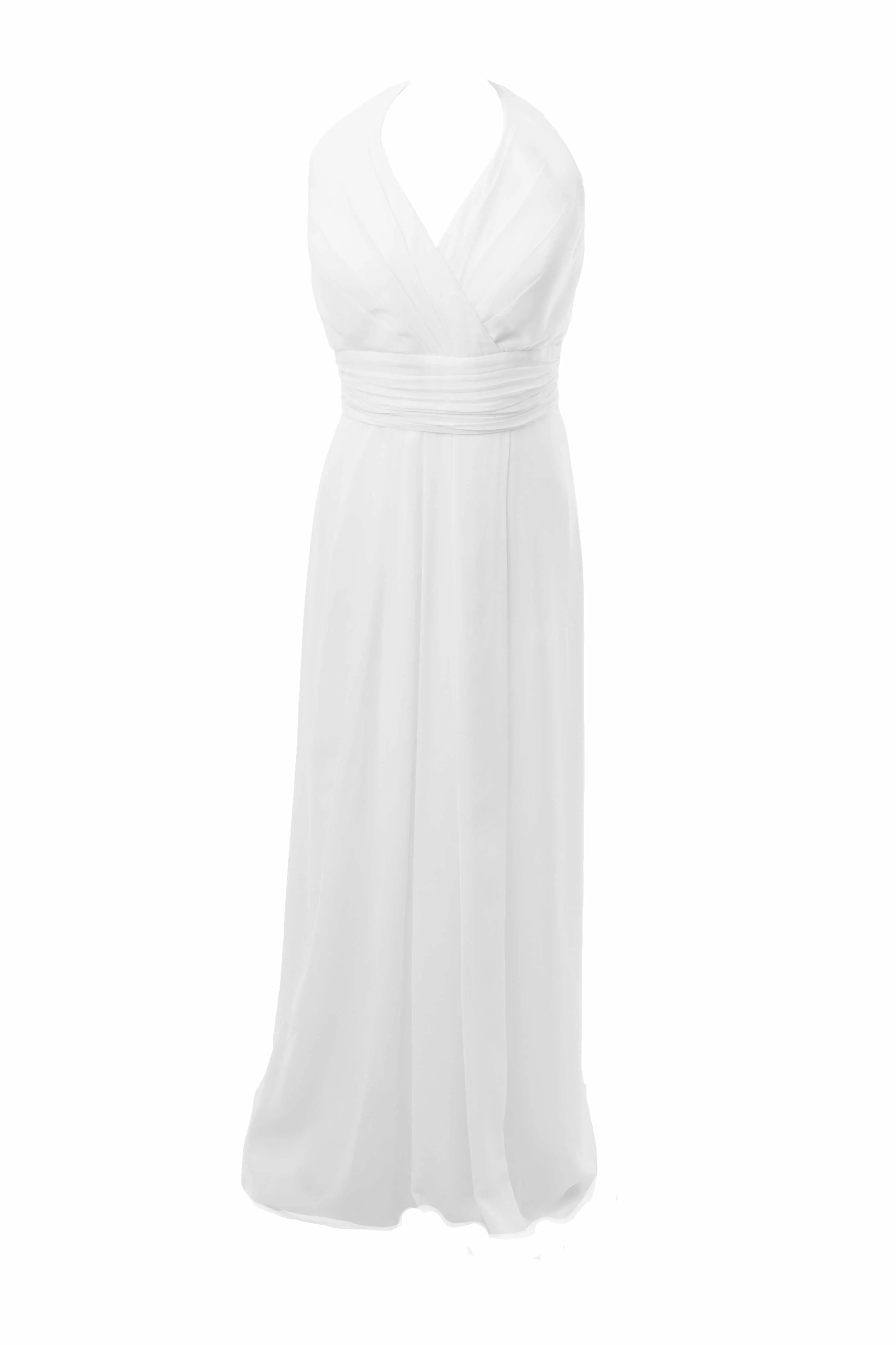 Long Halterneck Bridesmaid Dress
