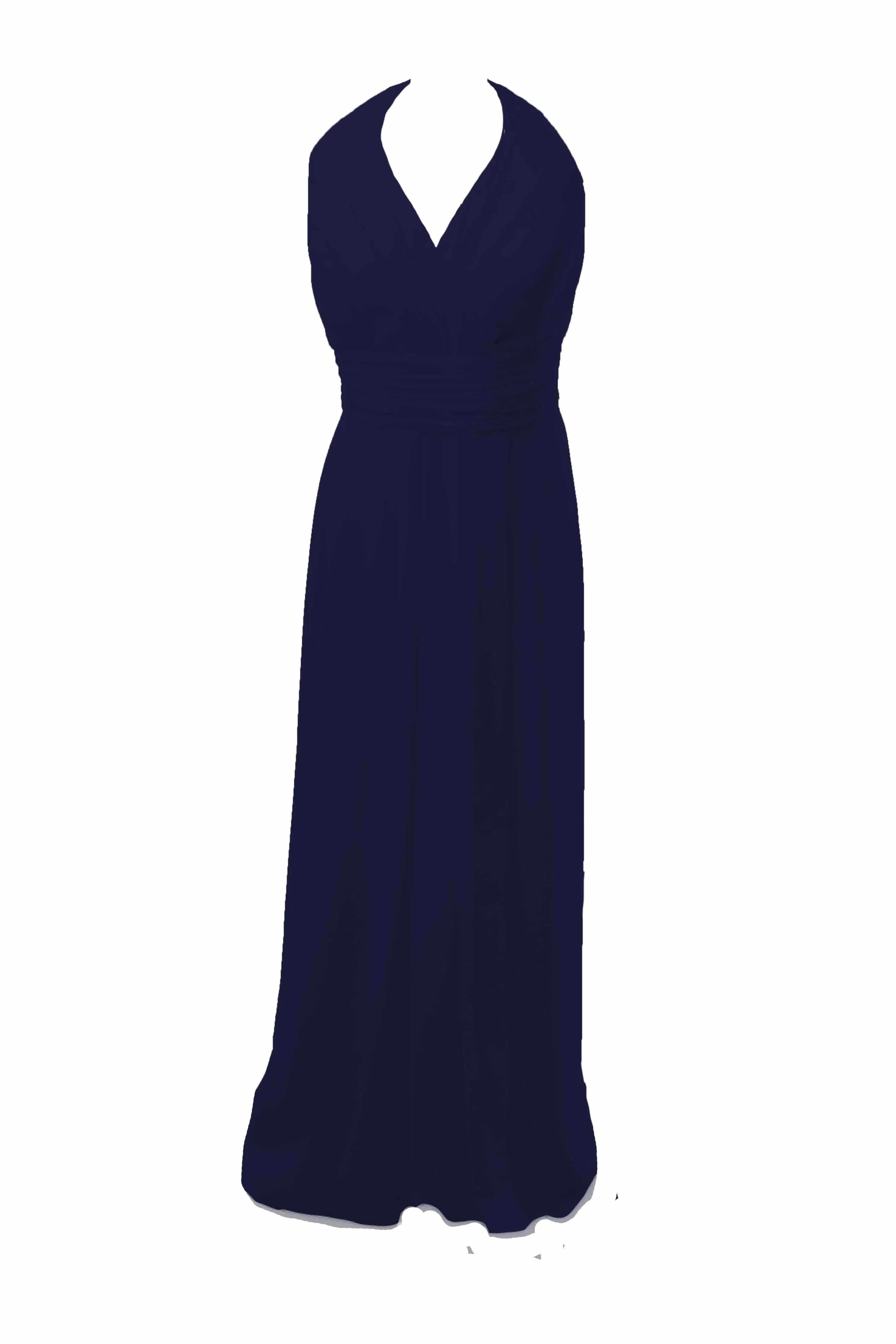 Long Halterneck Bridesmaid Dress