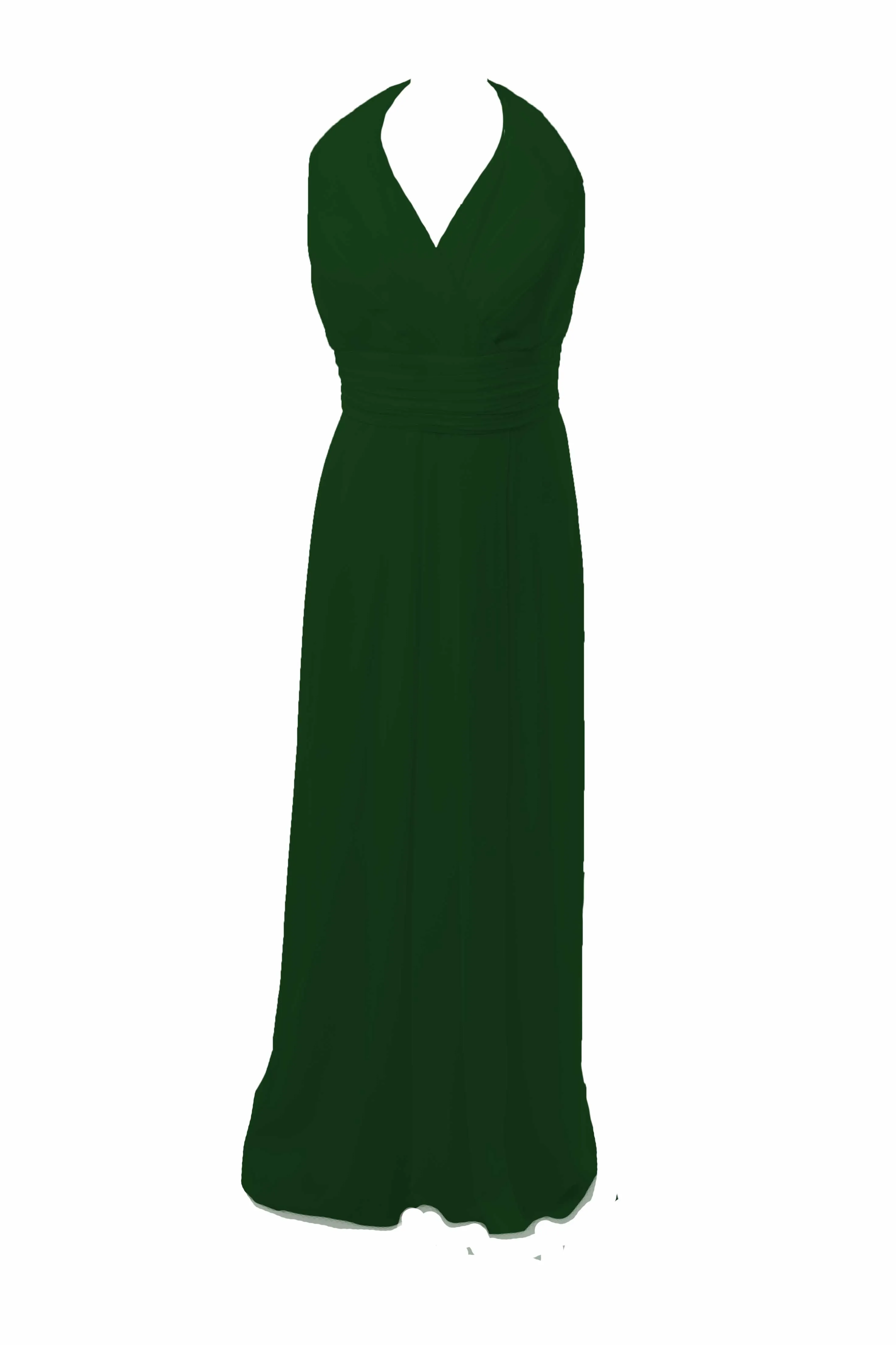 Long Halterneck Bridesmaid Dress