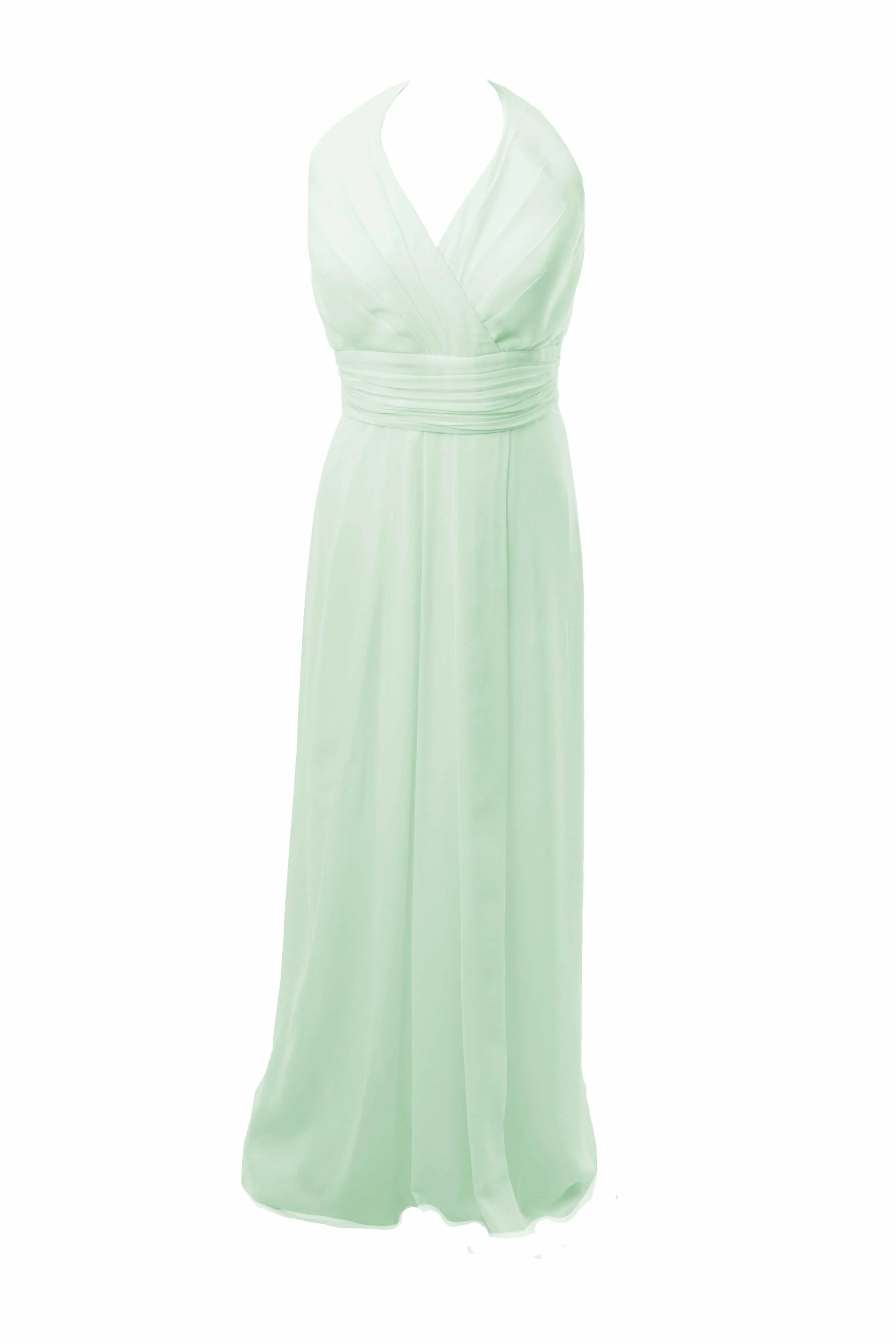 Long Halterneck Bridesmaid Dress