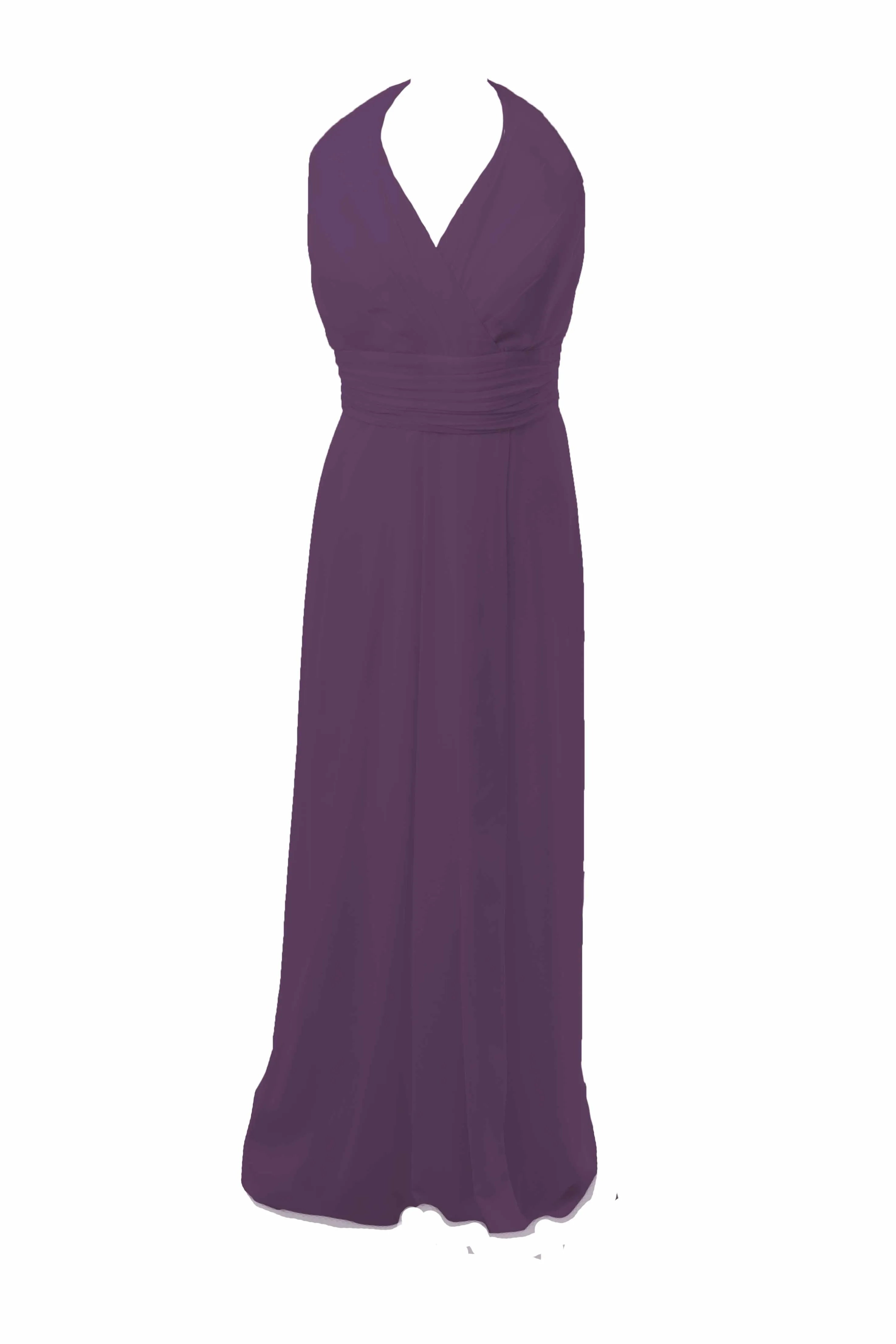 Long Halterneck Bridesmaid Dress