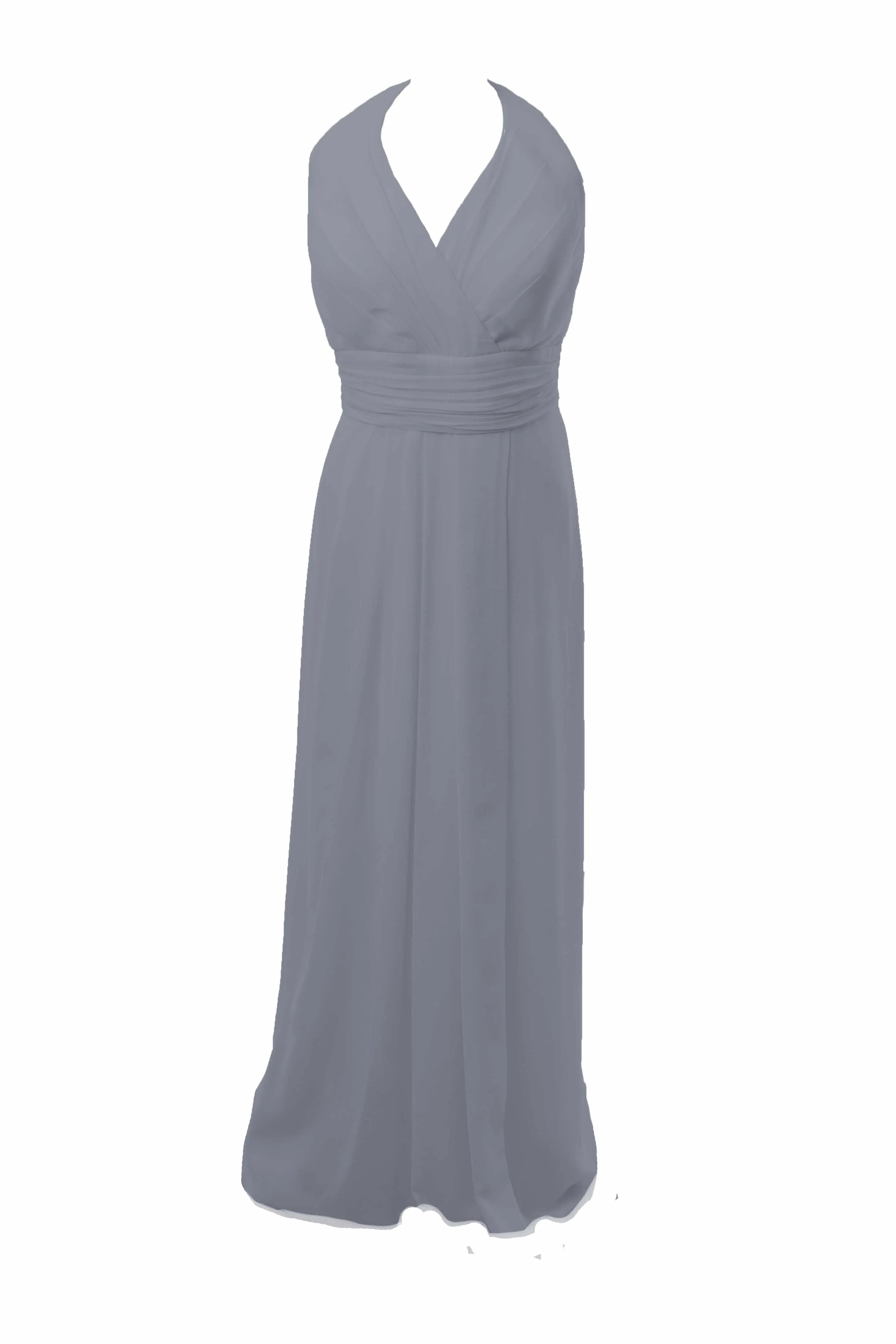Long Halterneck Bridesmaid Dress