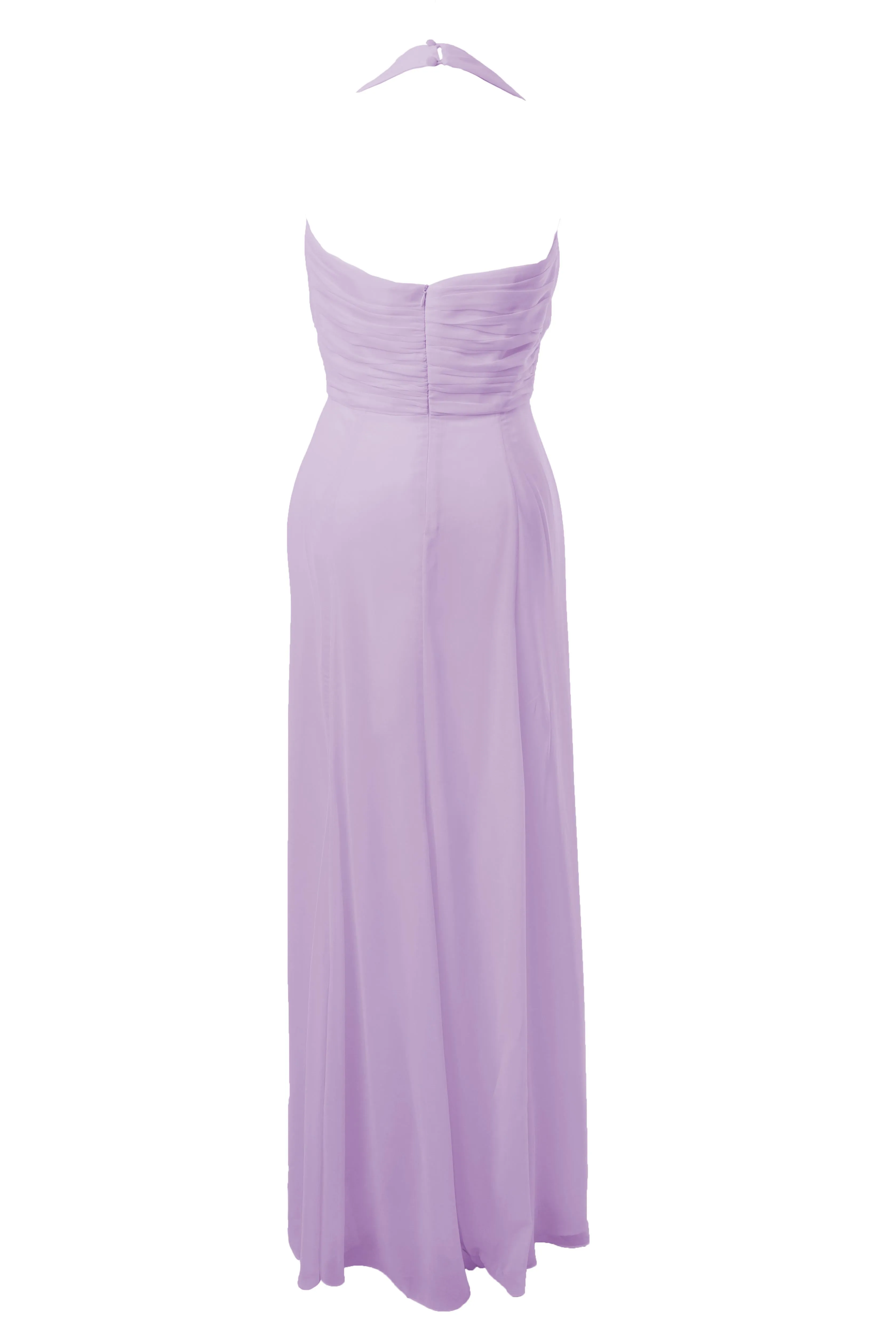 Long Halterneck Bridesmaid Dress