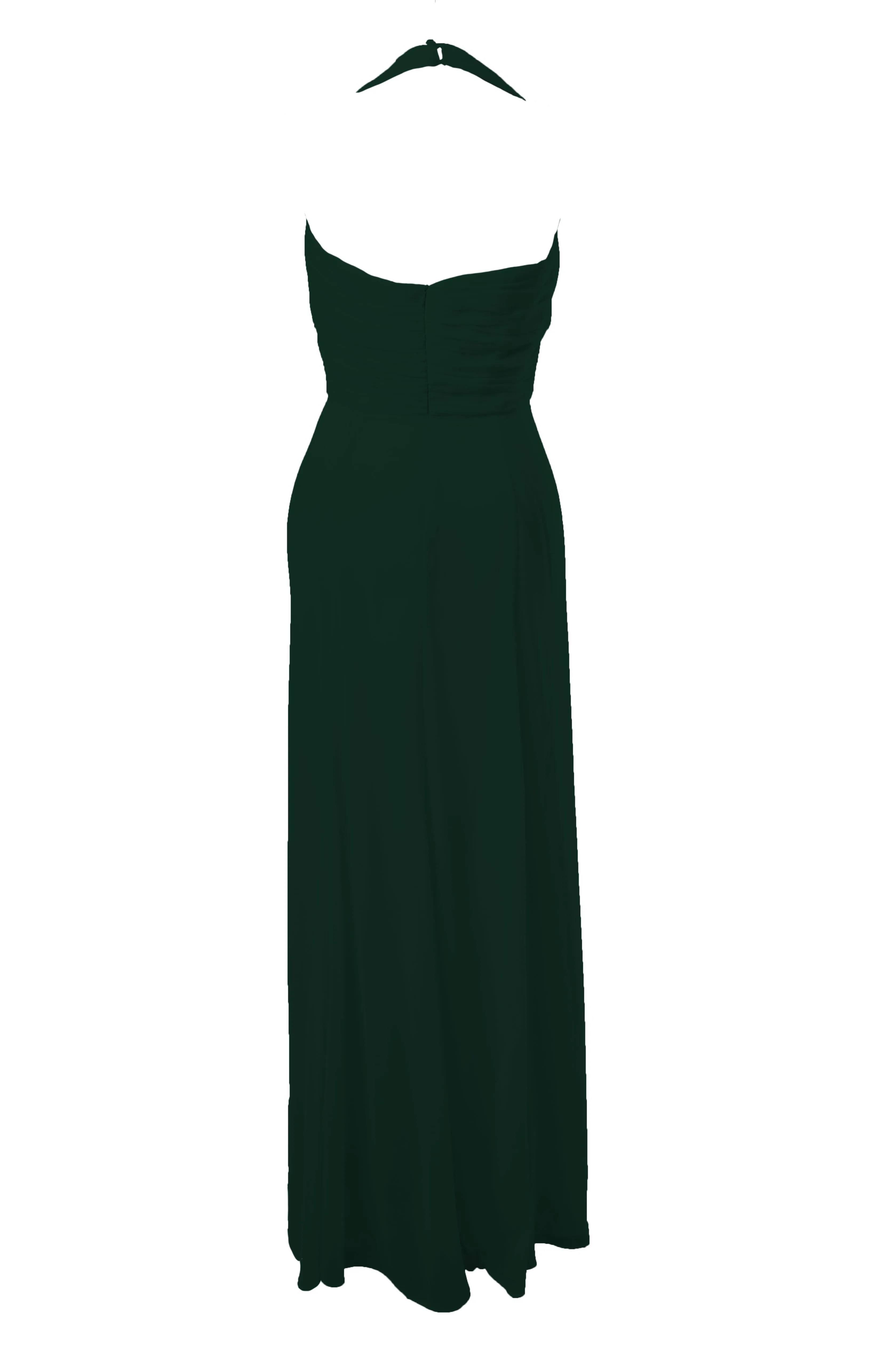 Long Halterneck Bridesmaid Dress