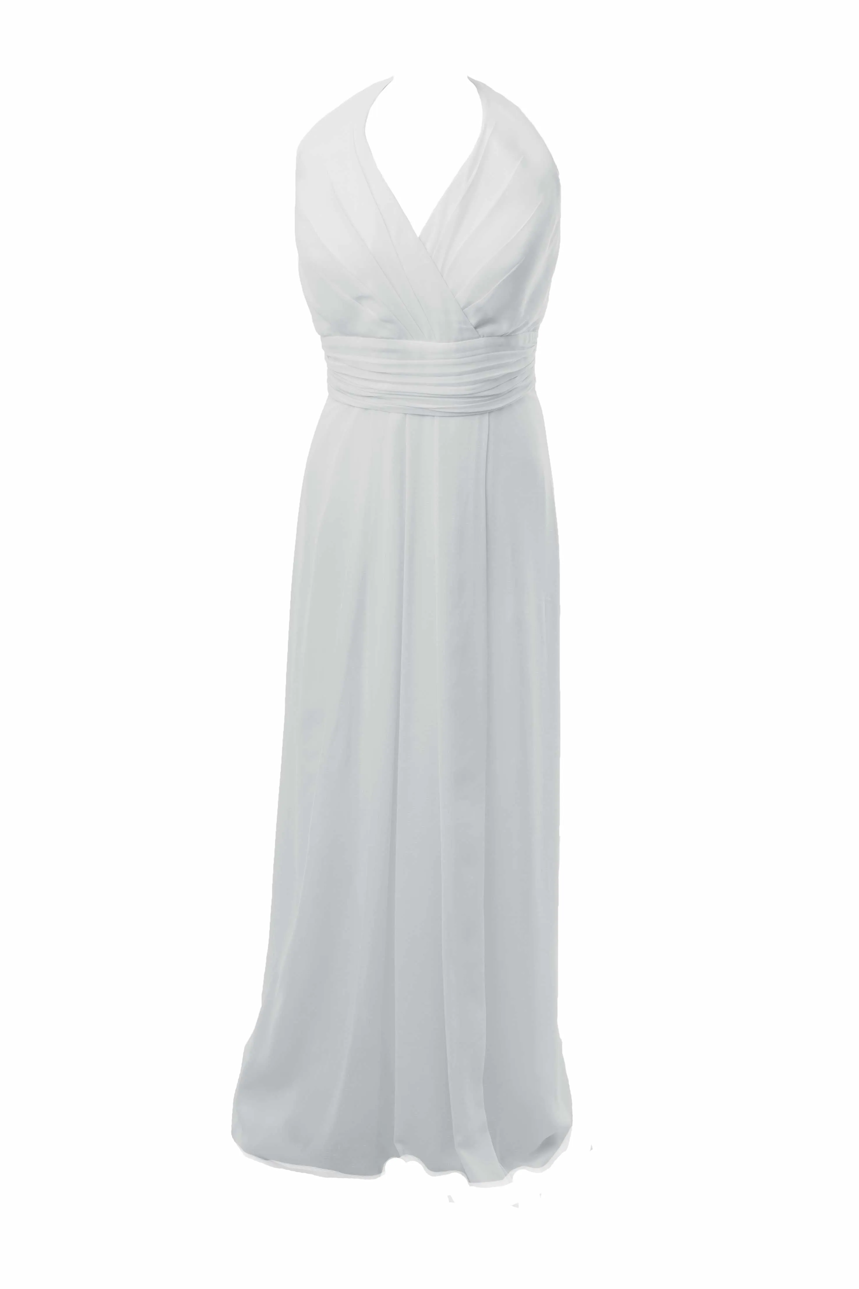 Long Halterneck Bridesmaid Dress